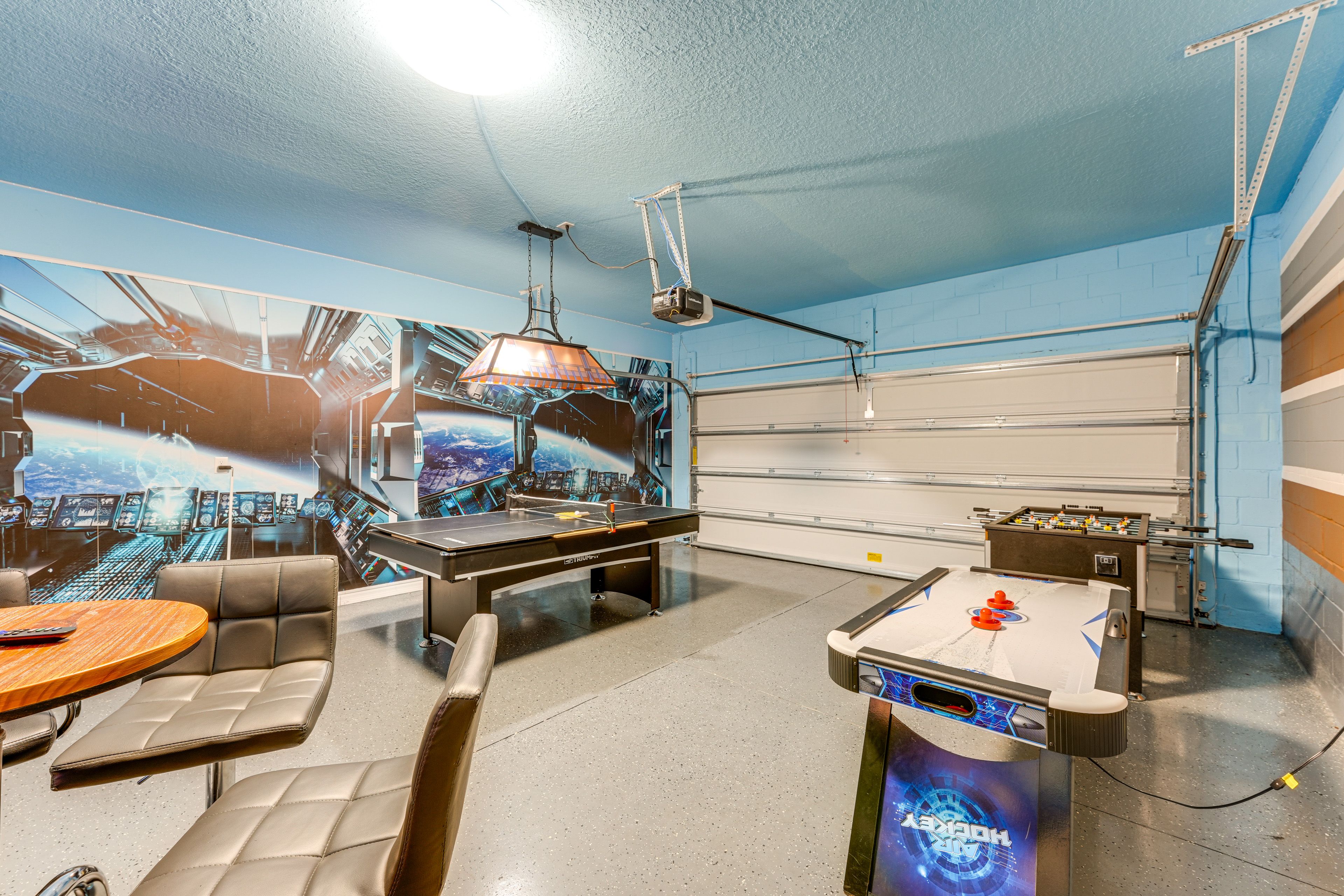 Game Room | Garage | Foosball Table | Air Hockey Table | Ping-Pong Table