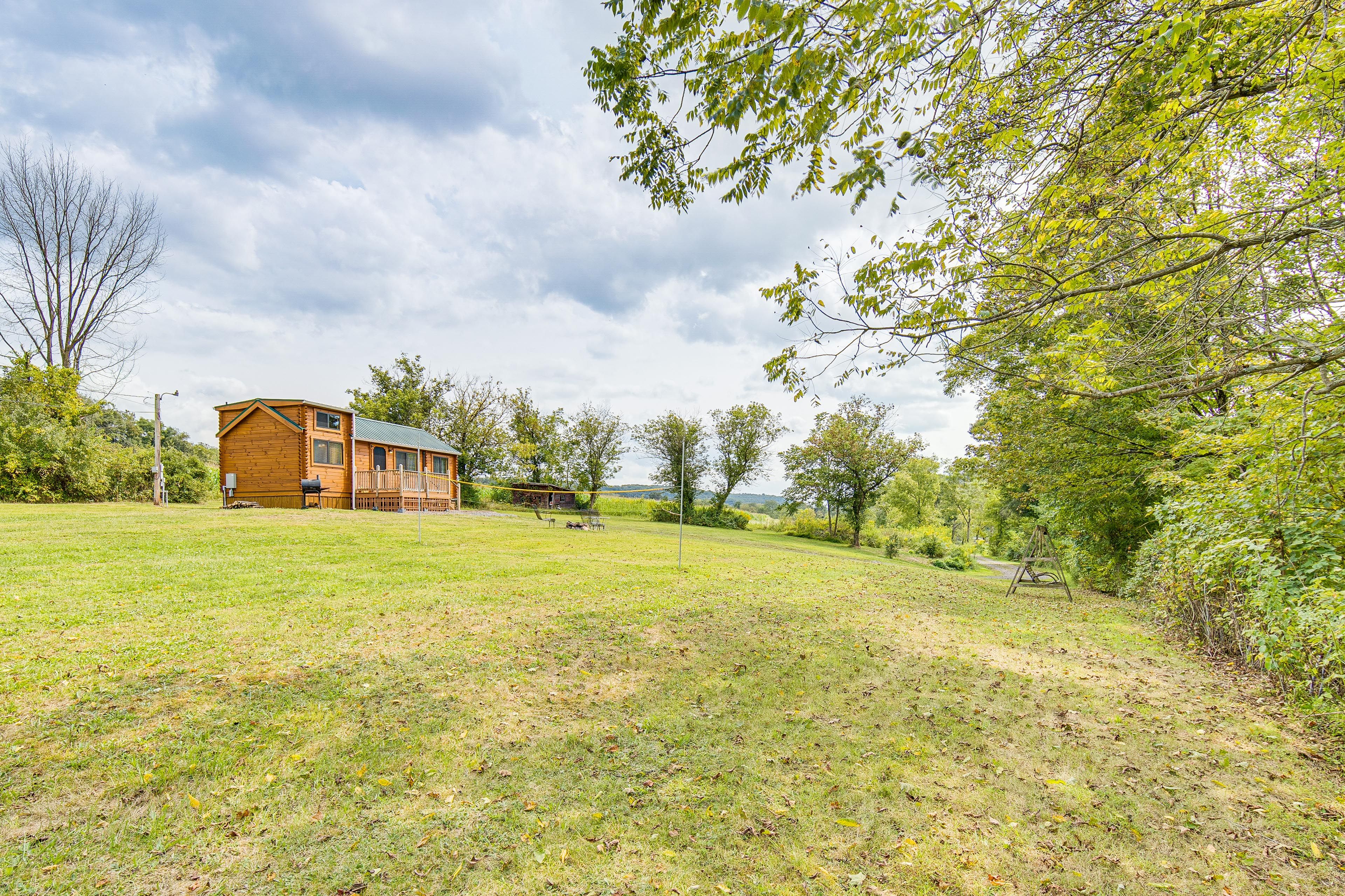 Secluded Setting | Charcoal Grill | Fire Pit