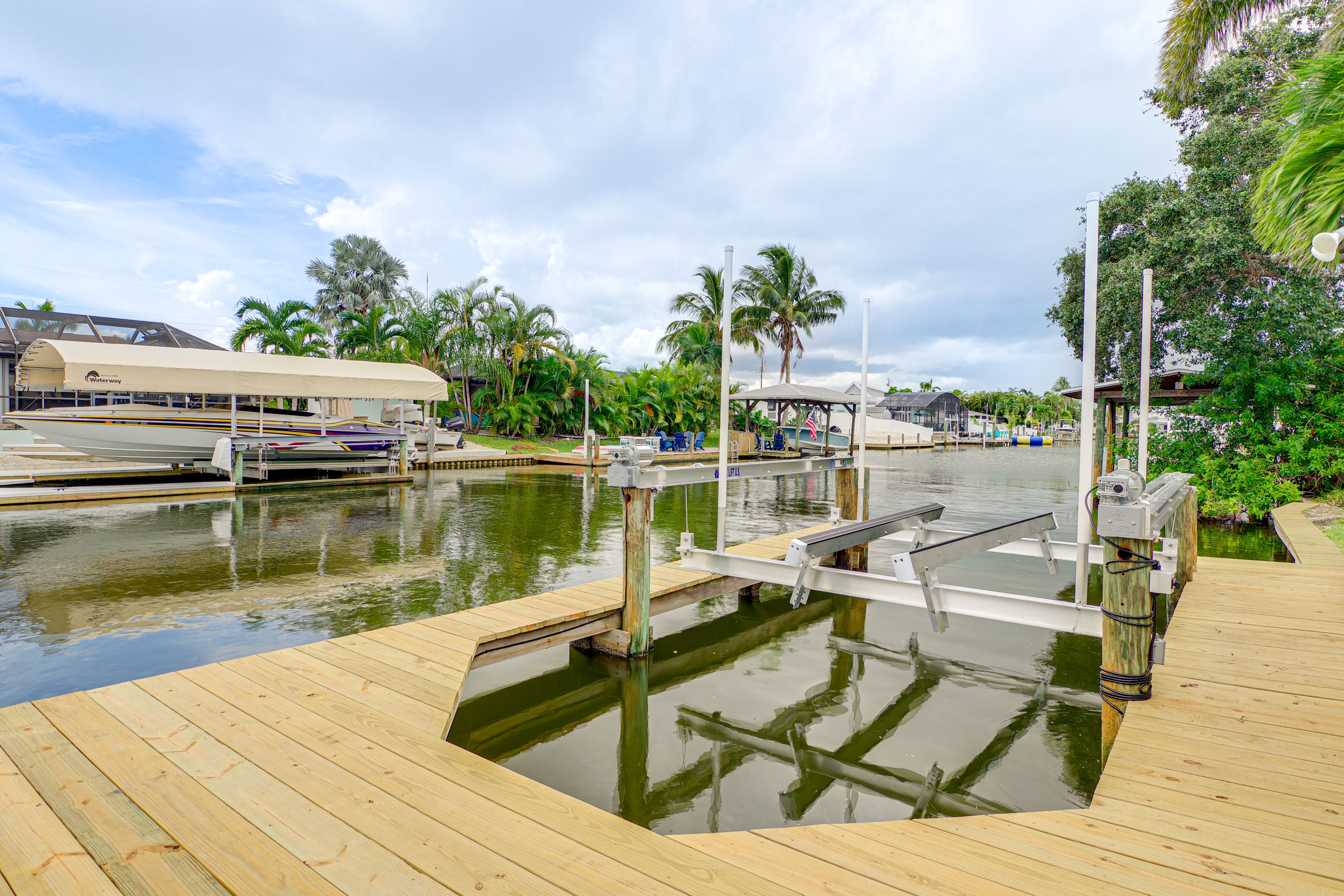 Private Boat Dock | Waterfront Location