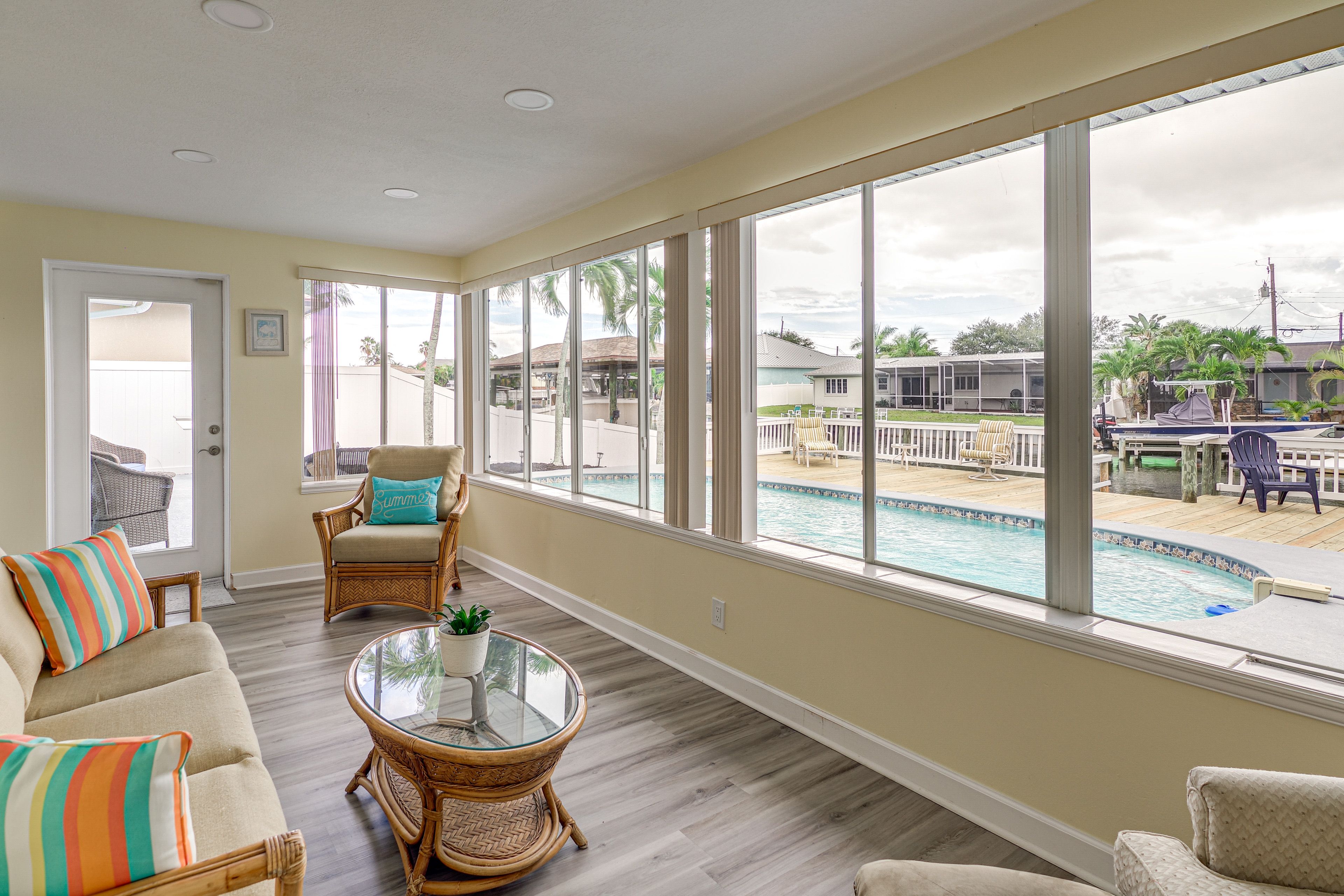 Sunroom | Pool View