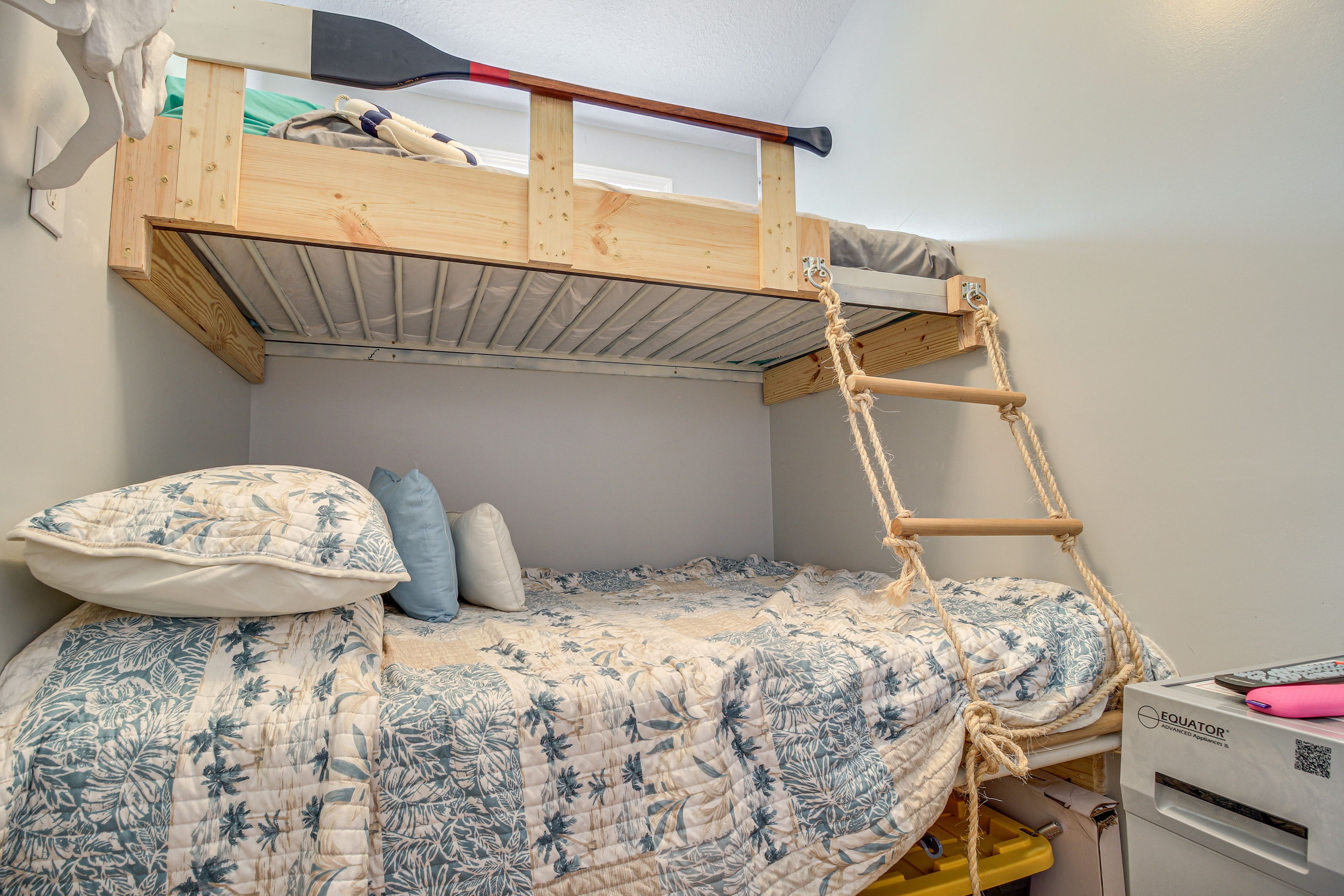 Bedroom 2 | Twin/Full Bunk Bed | In-Unit Laundry