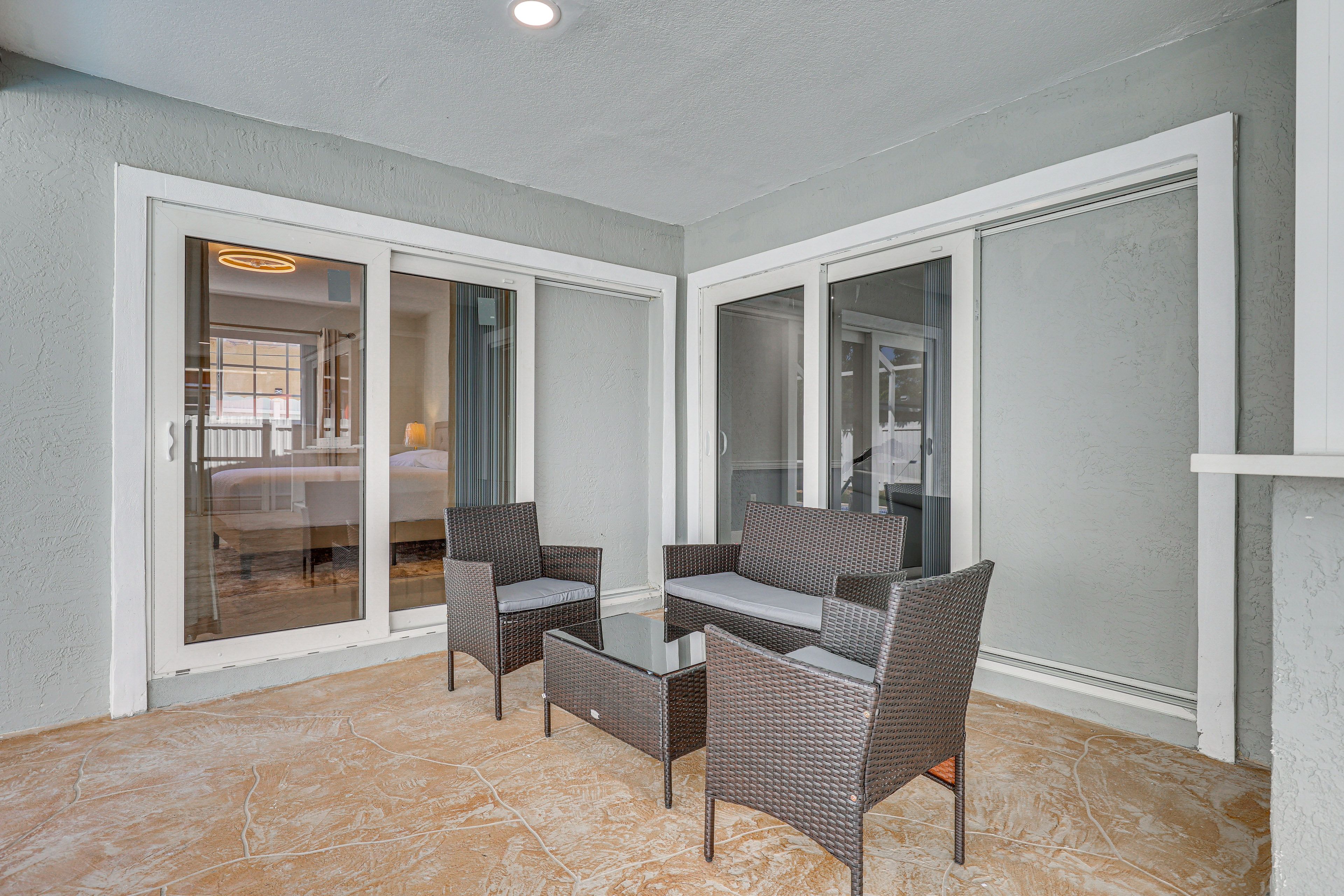 Screened-In Lanai w/ Seating | Private Pool