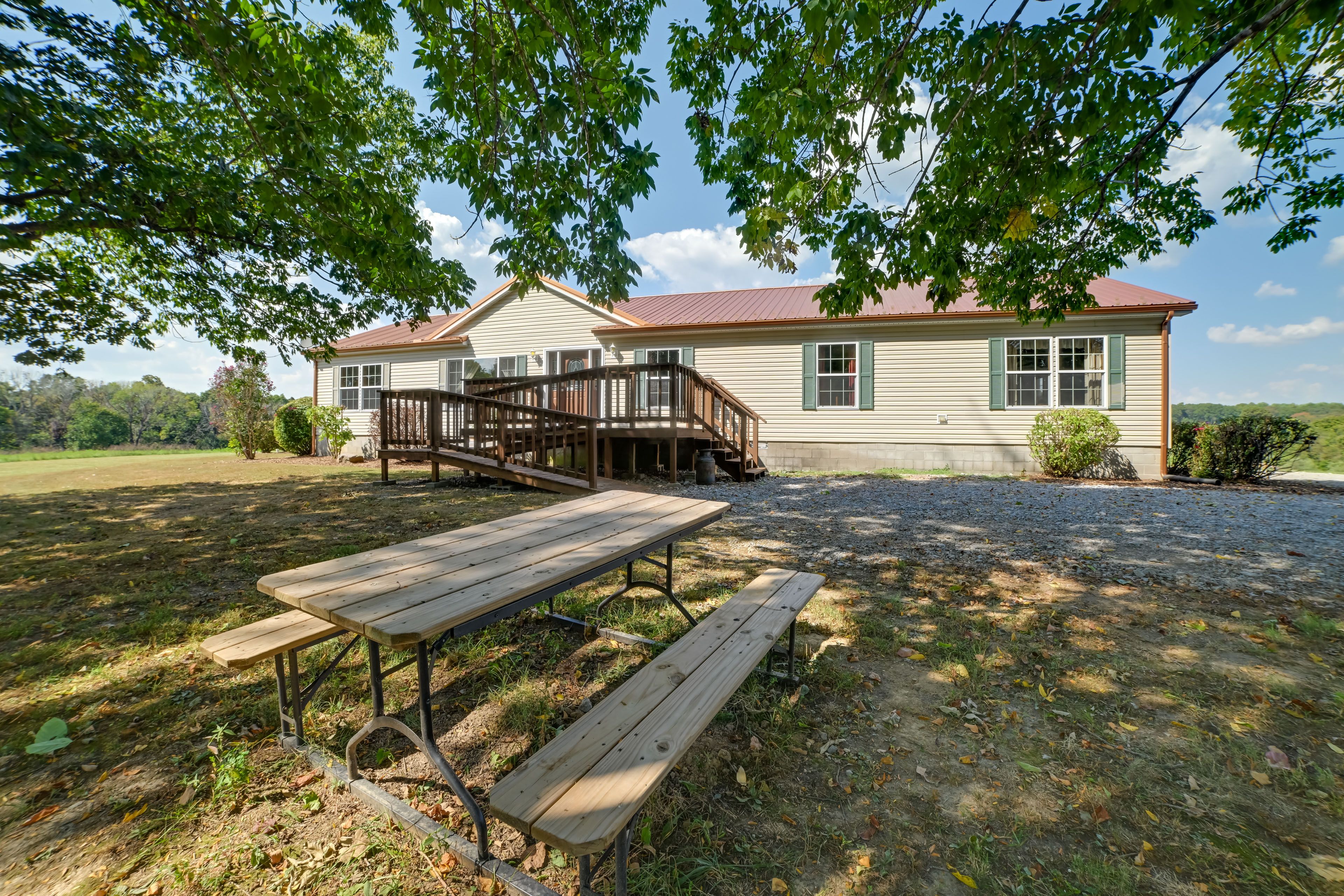 Property Exterior | Gravel Driveway (5 Vehicles) | Addt'l Parking By Request