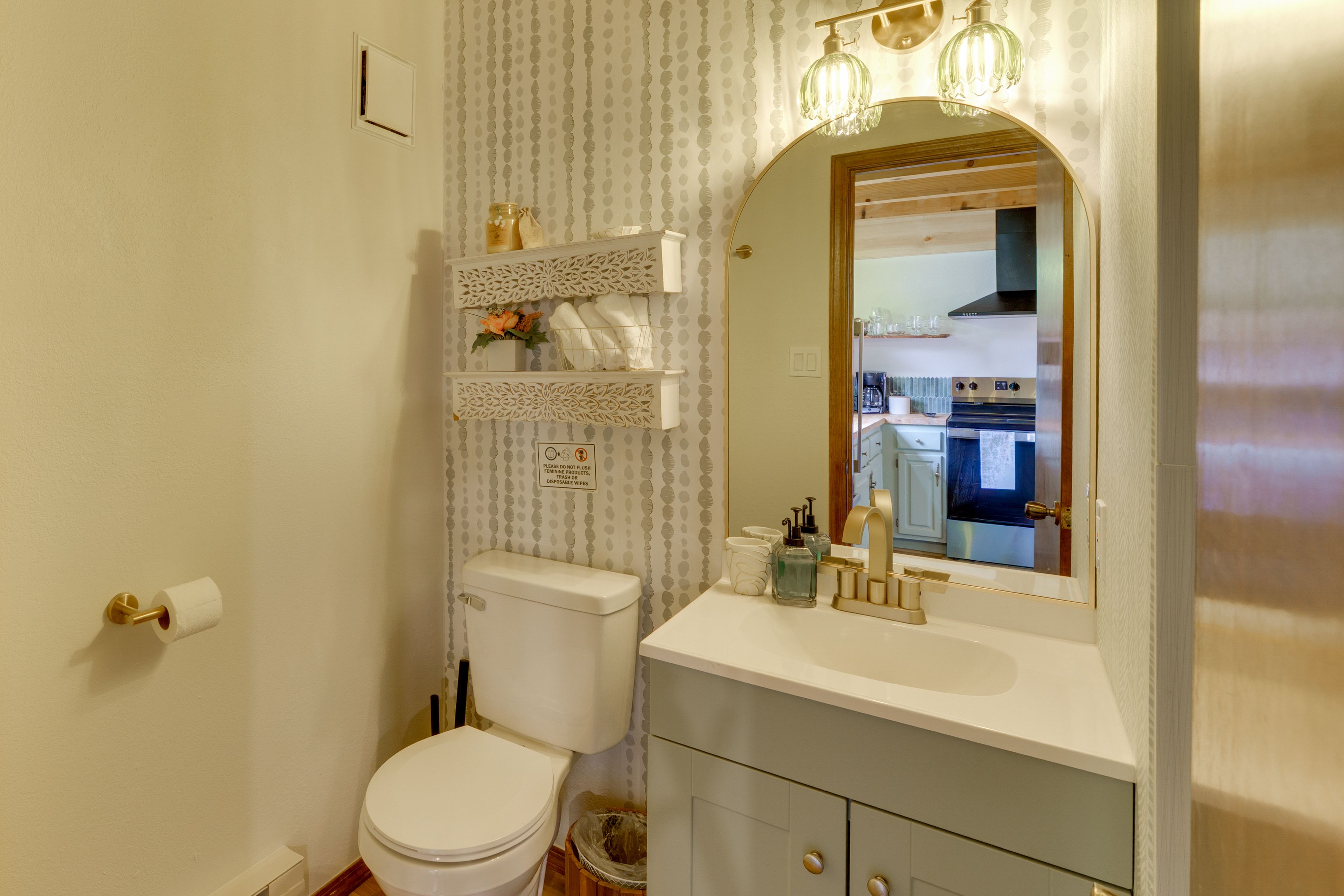 Bathroom | Towels Provided | Main Level