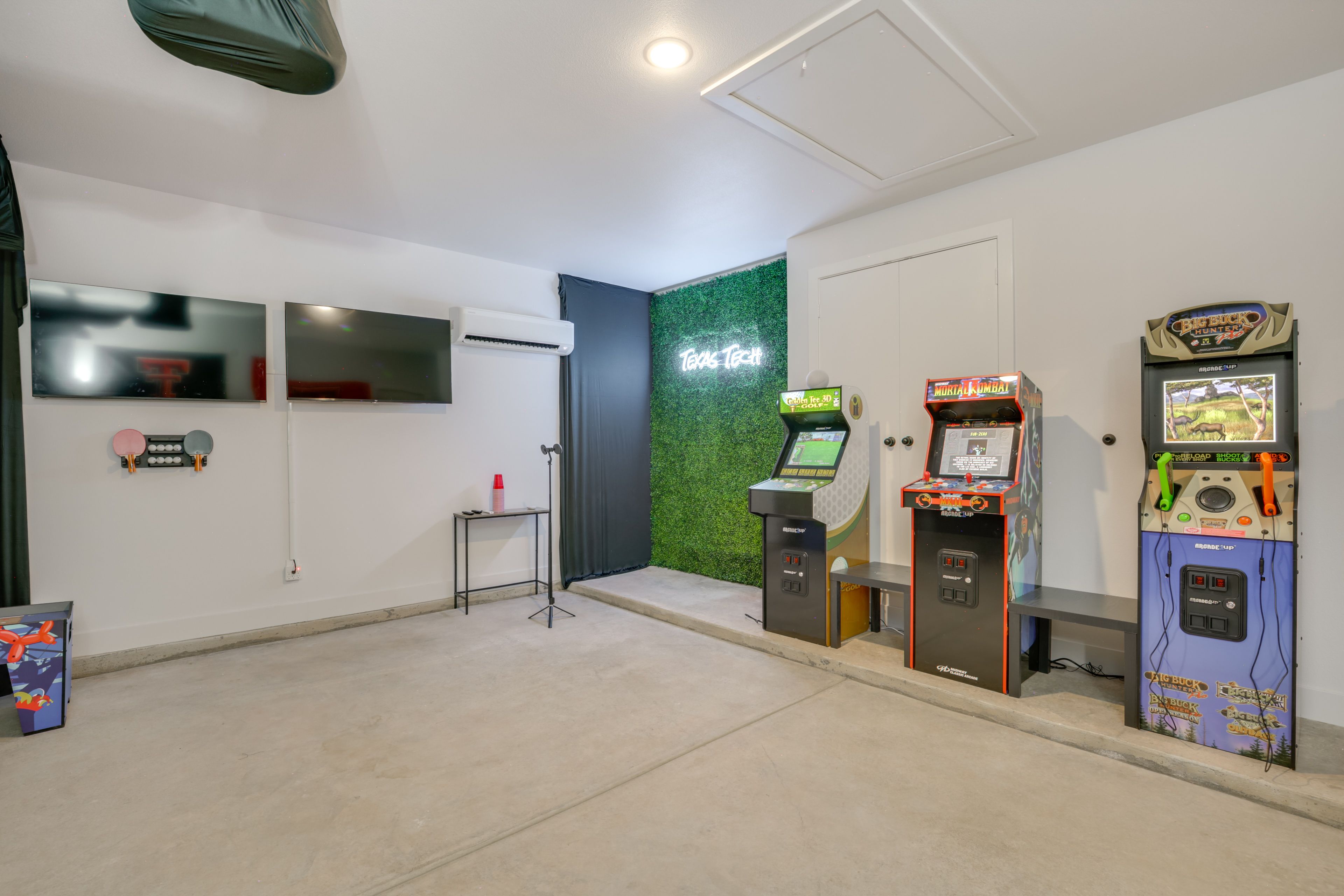 Game Room | Twin Futon | Smart TVs | Mini-Split A/C