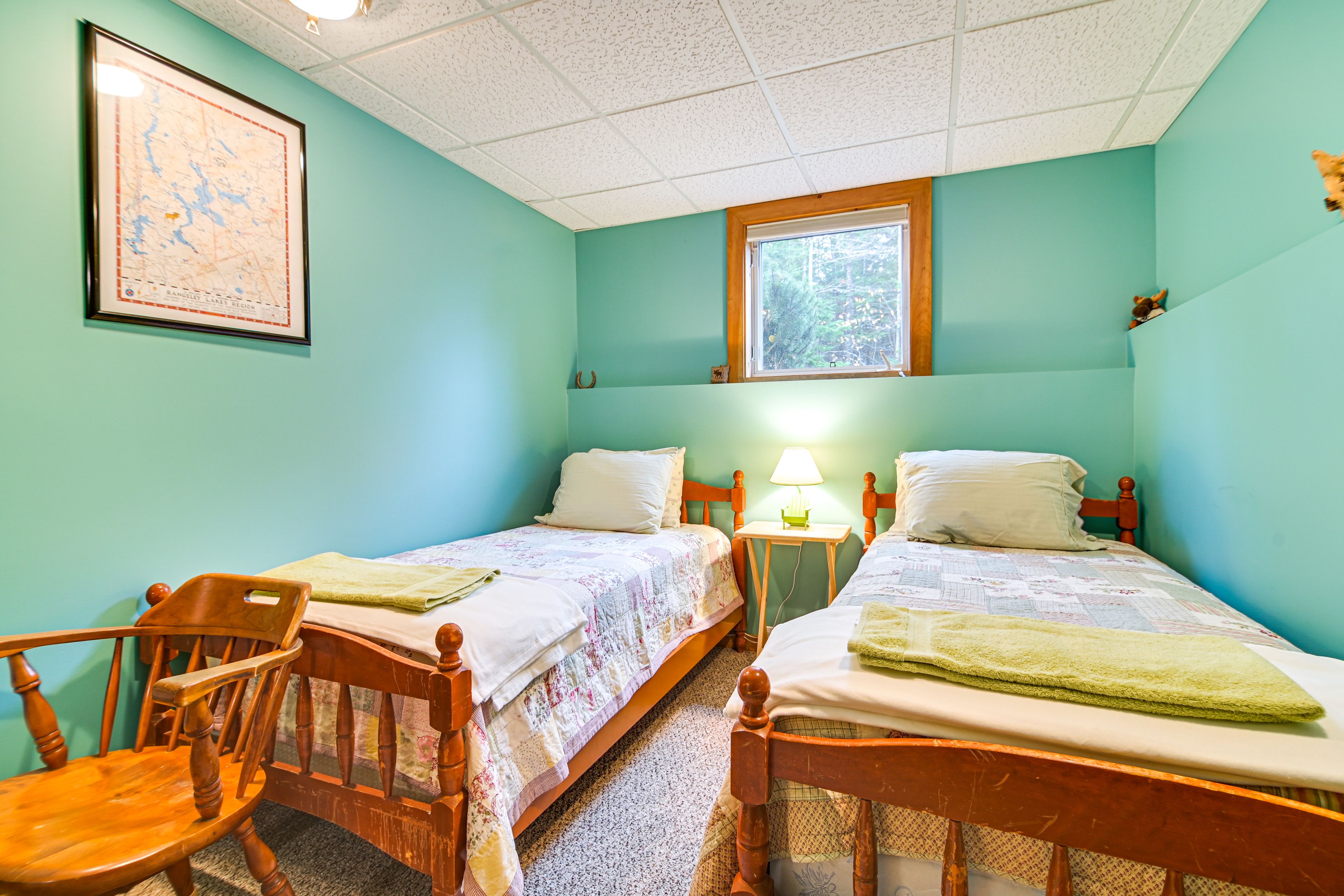 Bedroom 3 | 2 Twin Beds | Basement