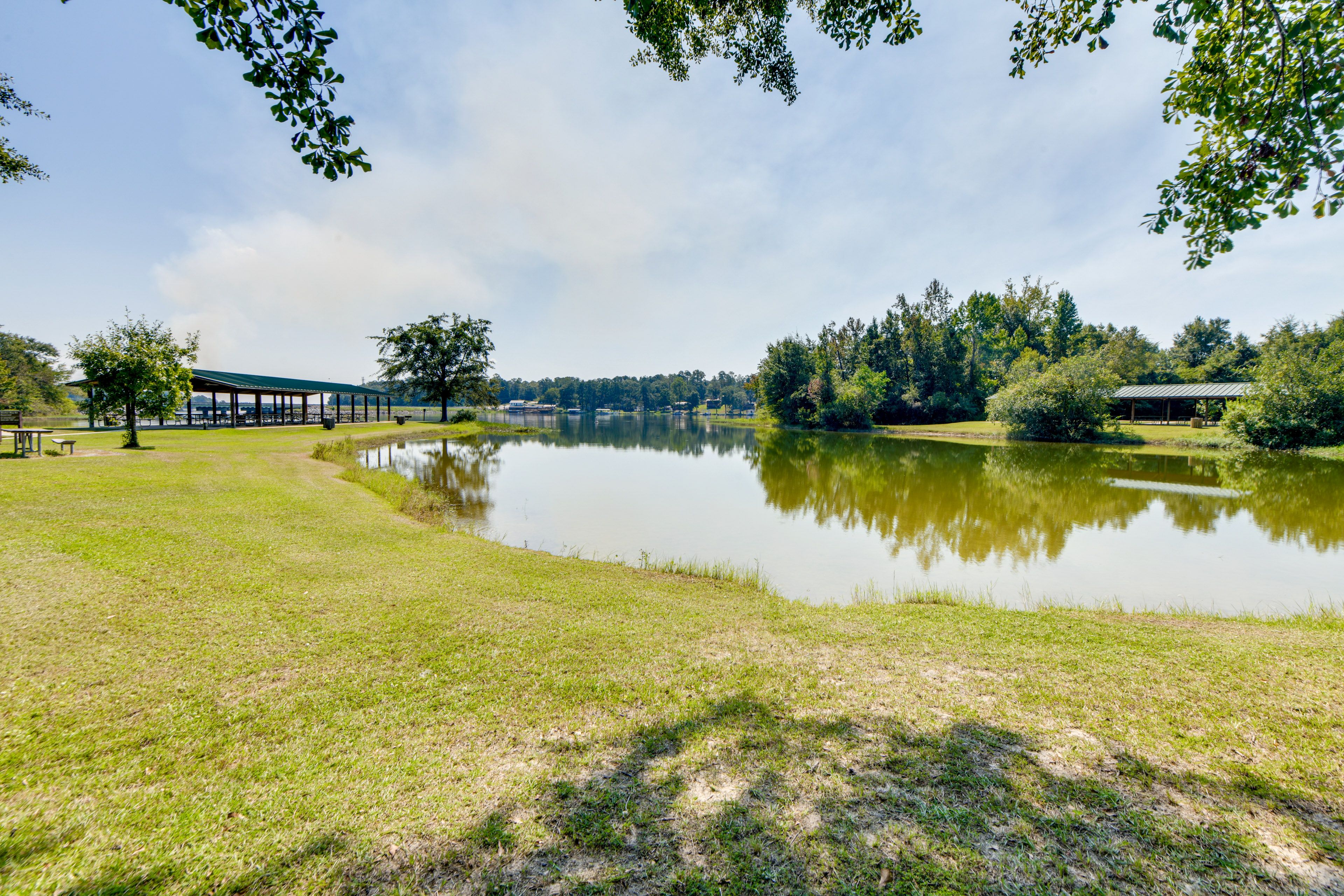 Cabin Exterior | Lake Eufaula Access