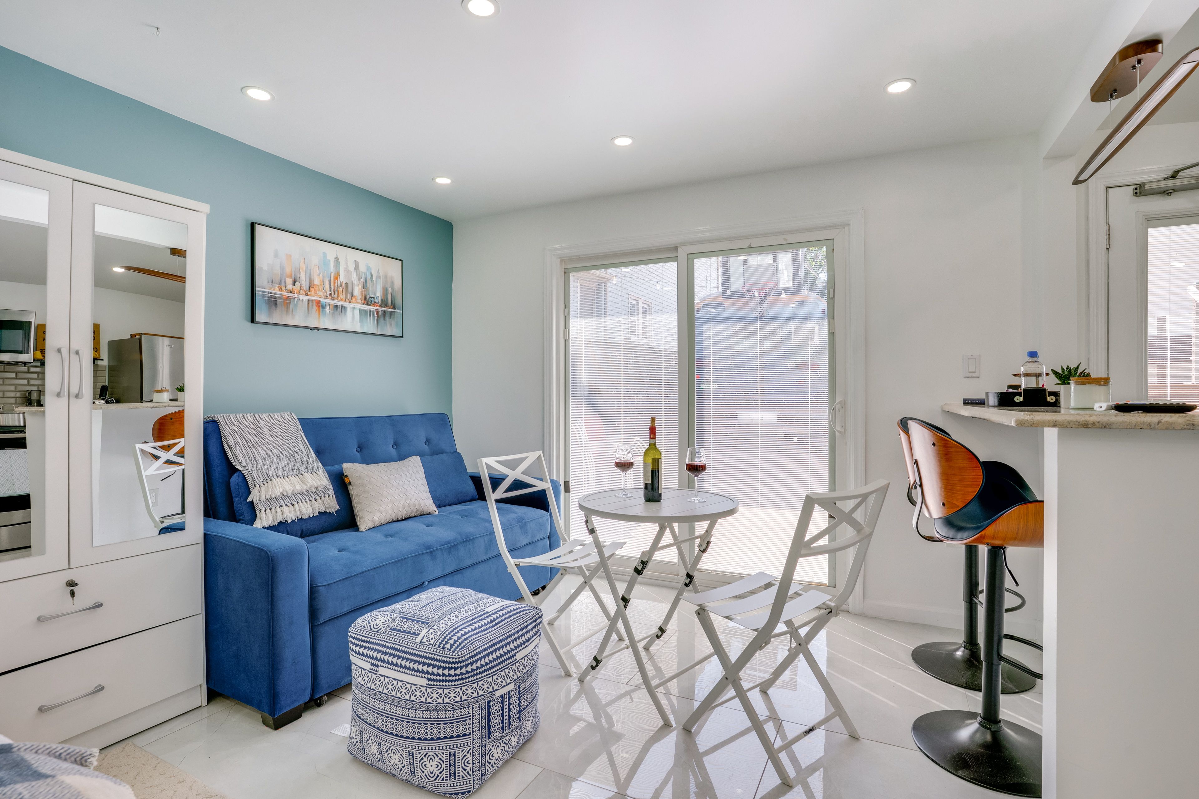 Living & Dining Area | Sleeper Sofa