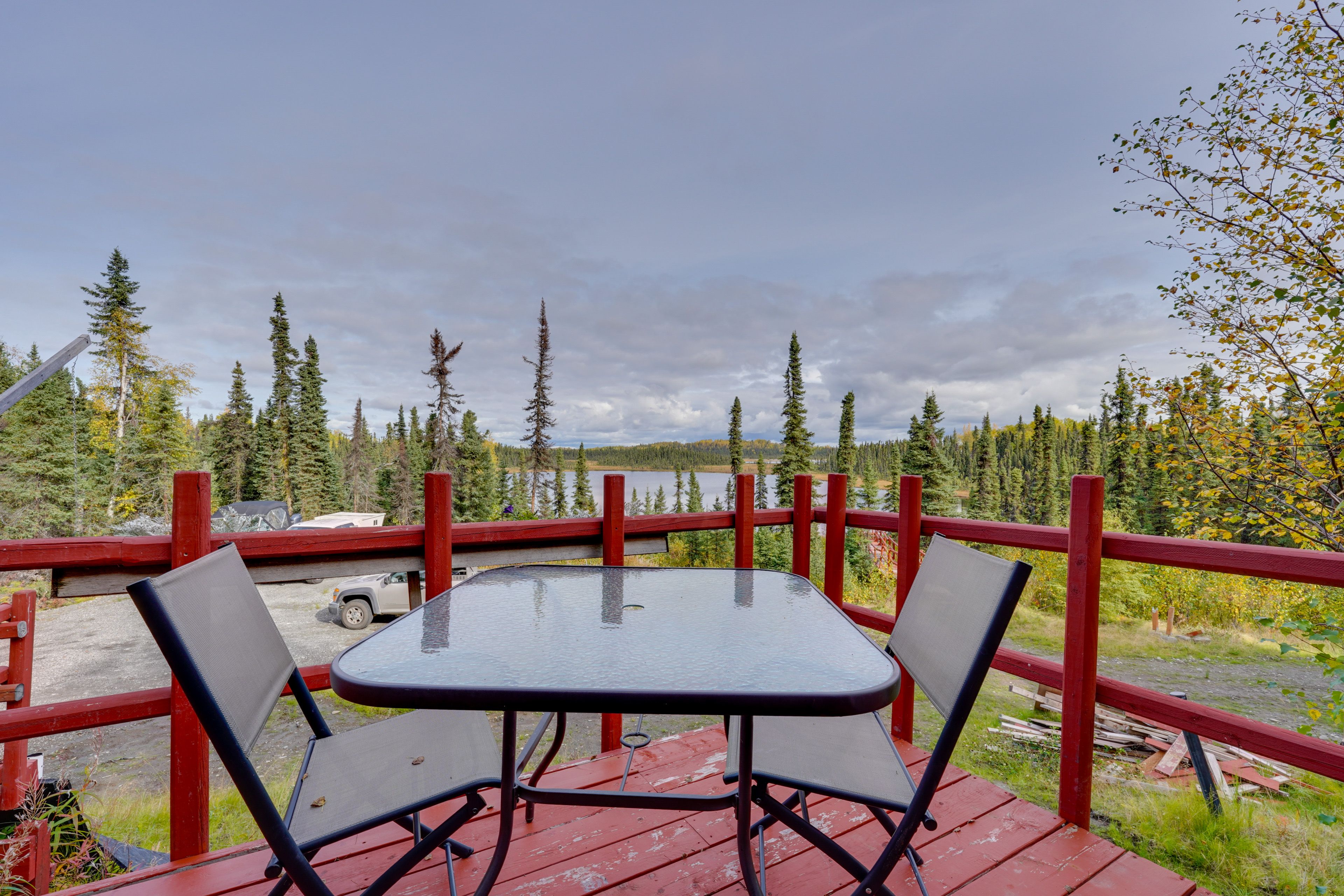 Soldotna Vacation Rental | Studio | 1BA | 184 Sq Ft | Stairs Required