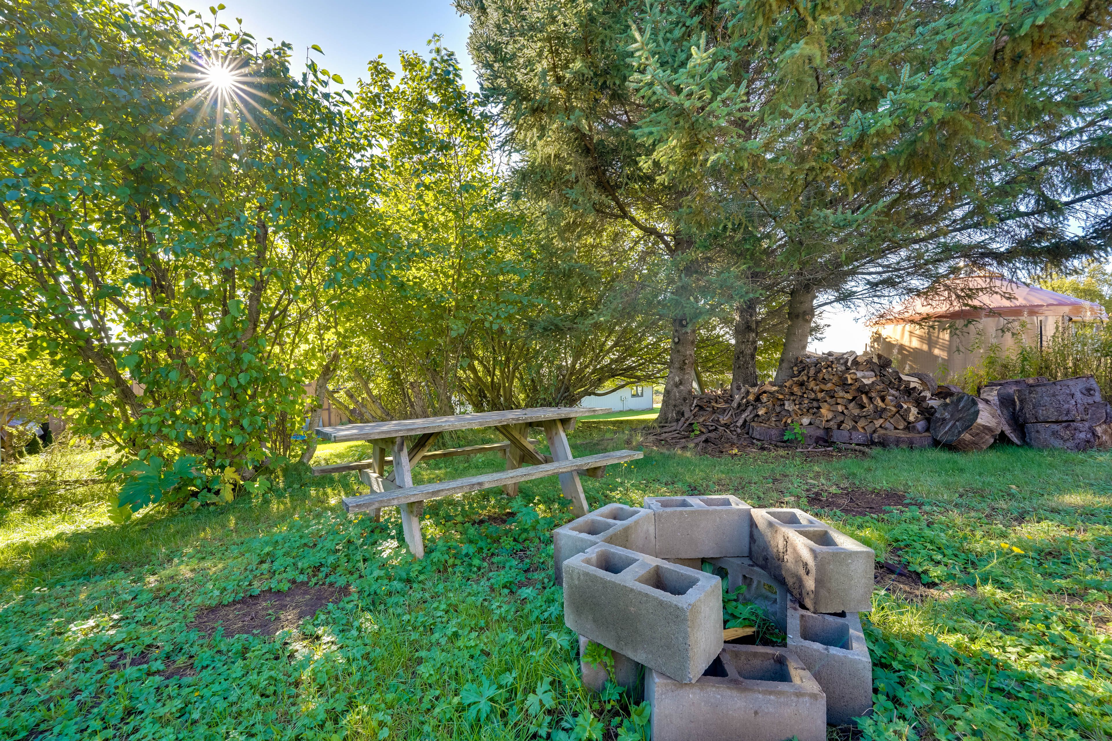 Shared Outdoor Dining Area