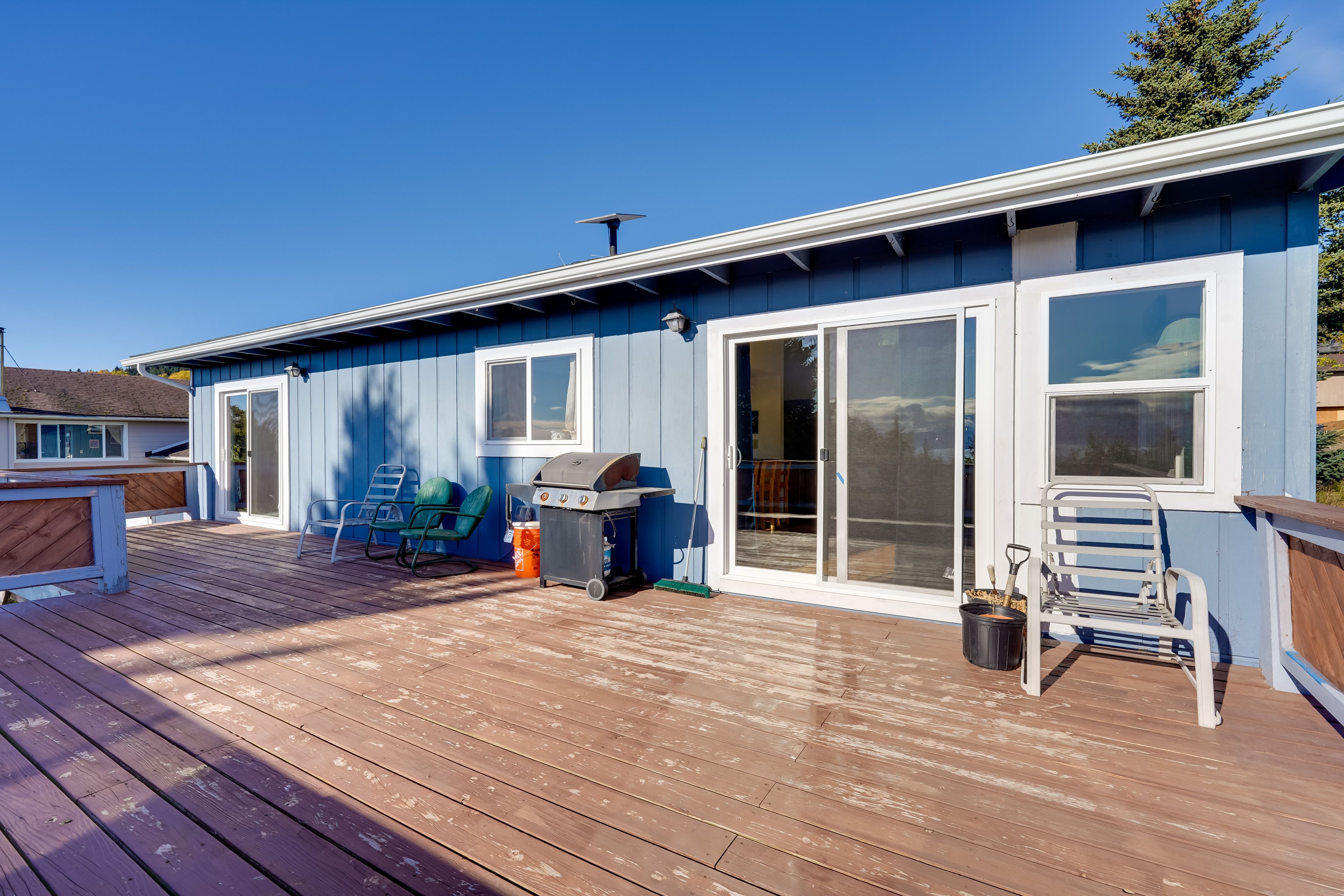 Deck | Gas Grill | Mountain Views
