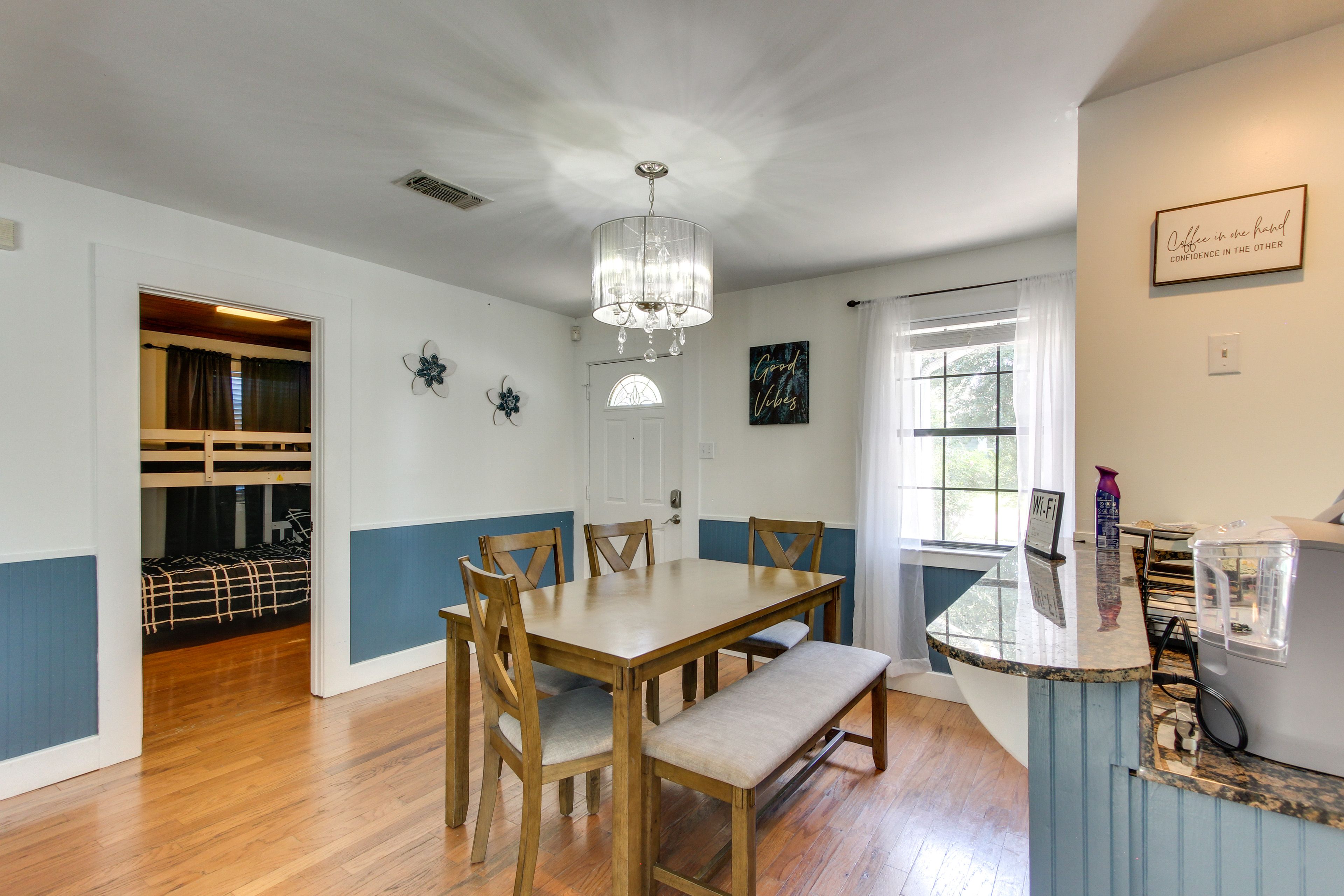 Dining Room | Board Games | Dartboard | Workspace | Free WiFi