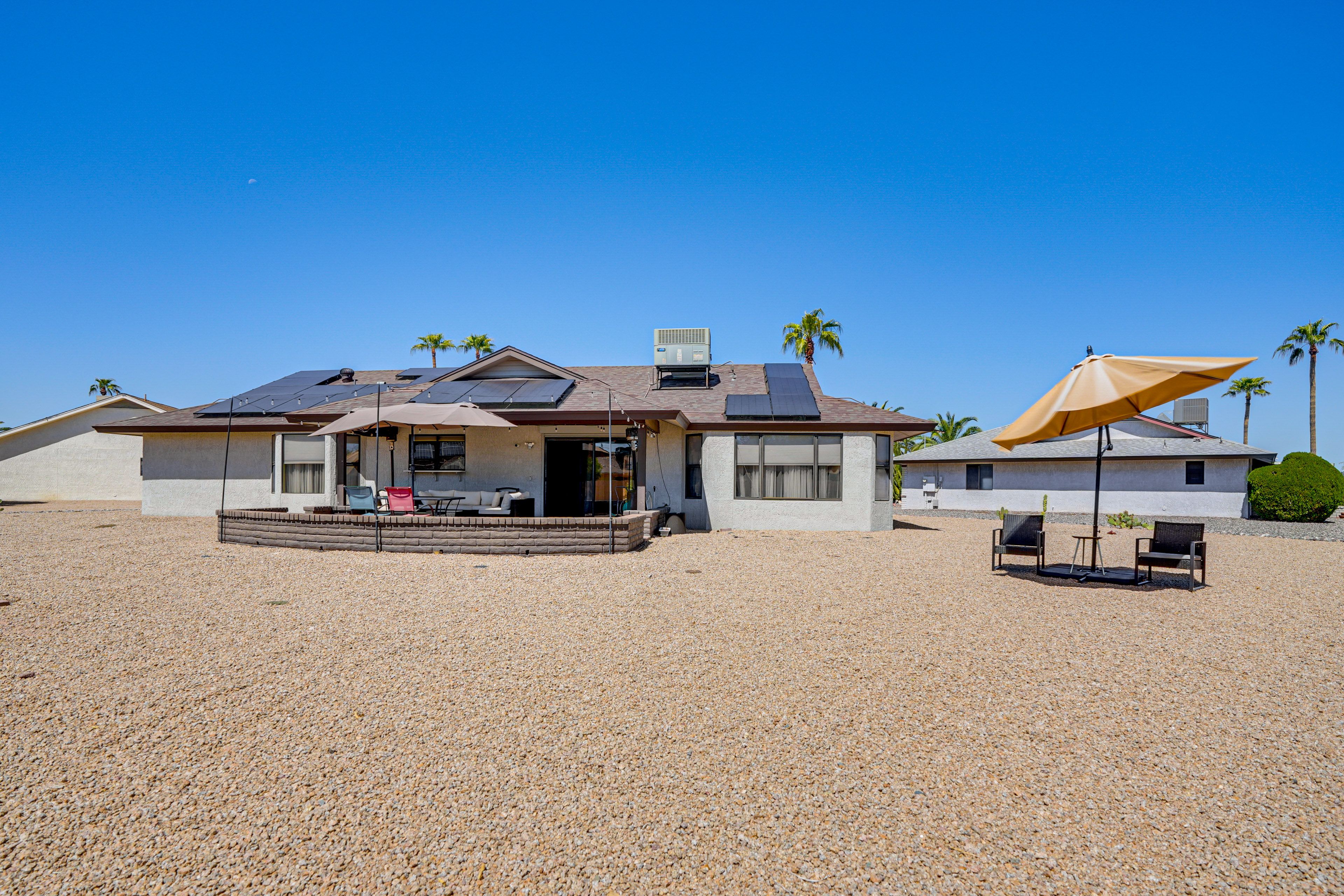 Spacious Backyard | Seating Area