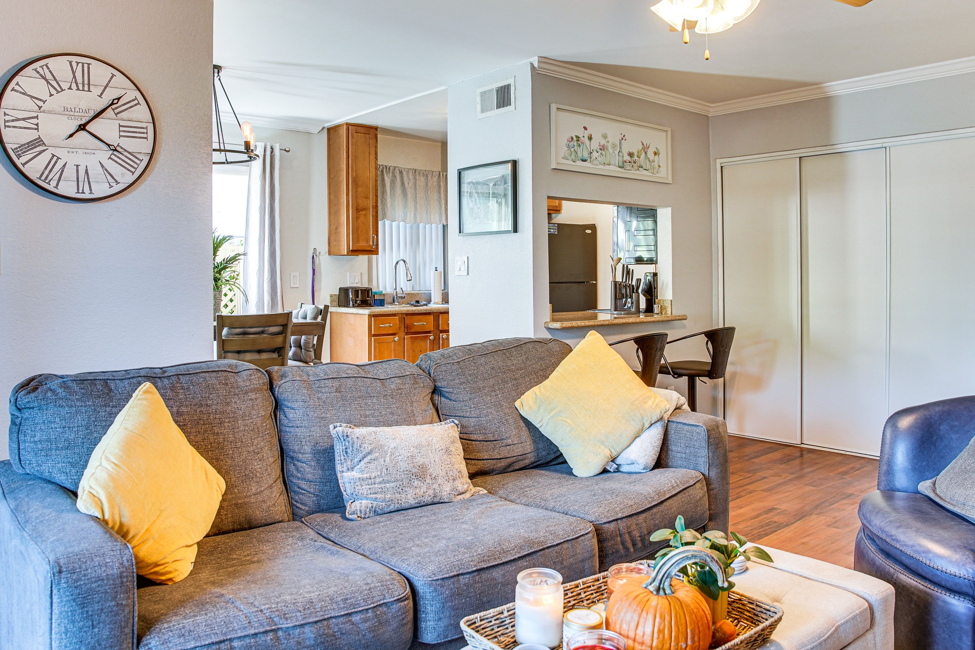 Living Room | Single-Story Unit | 1st-Floor Condo