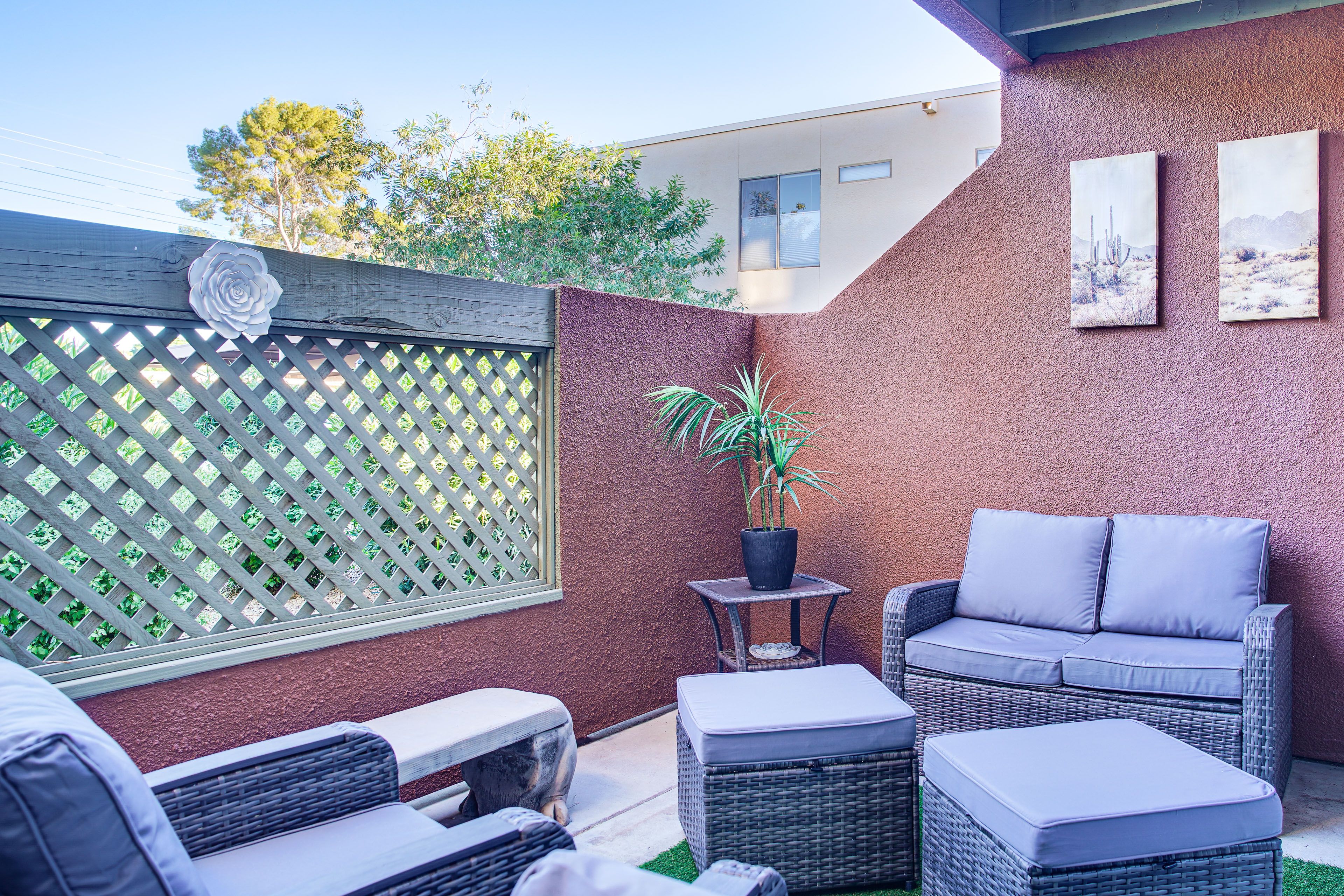 Scottsdale Vacation Rental | 1BR | 1BA | 725 Sq Ft | Stairs to Enter