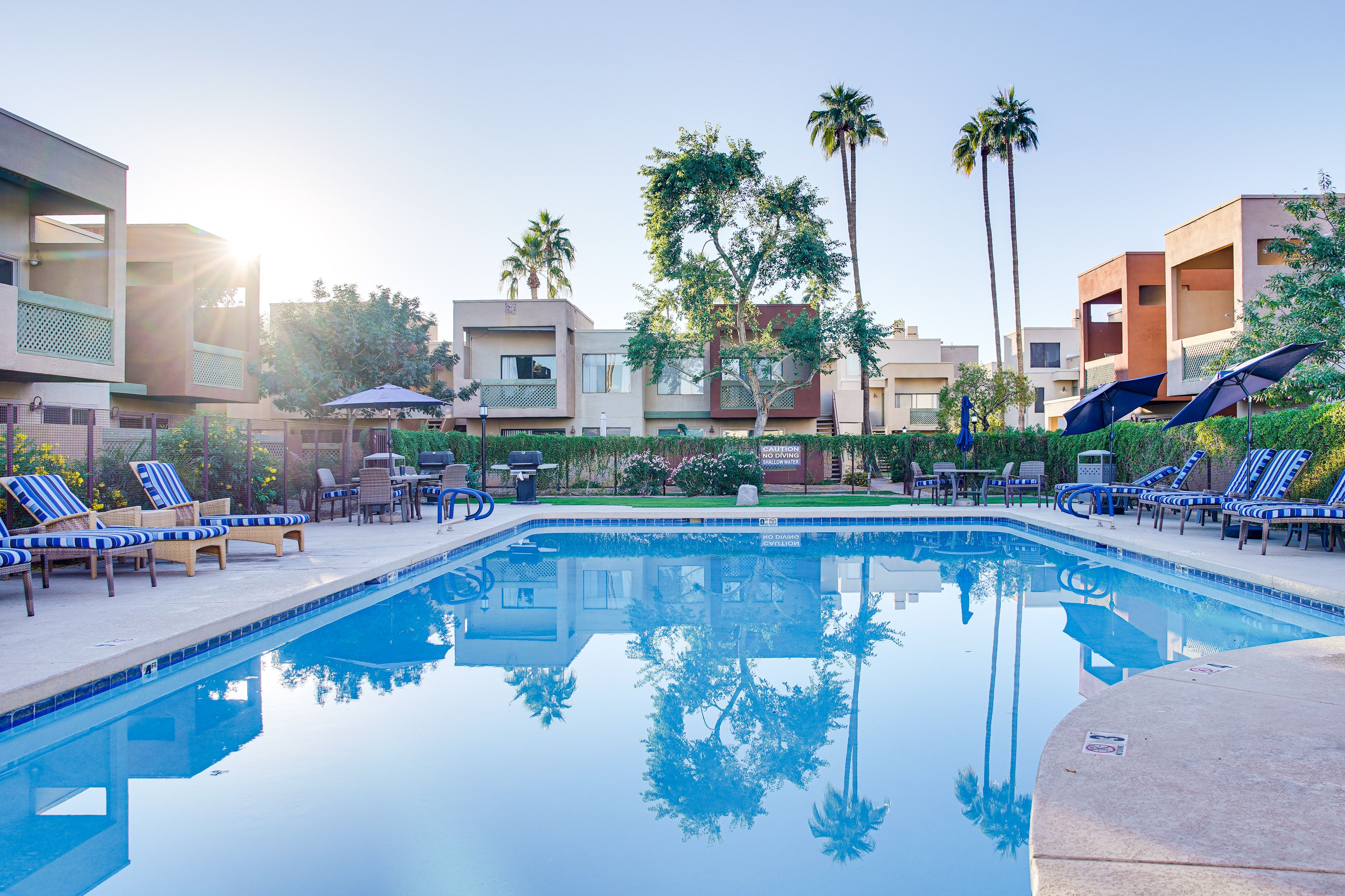 Sunrise Condominiums | Community Pool Area