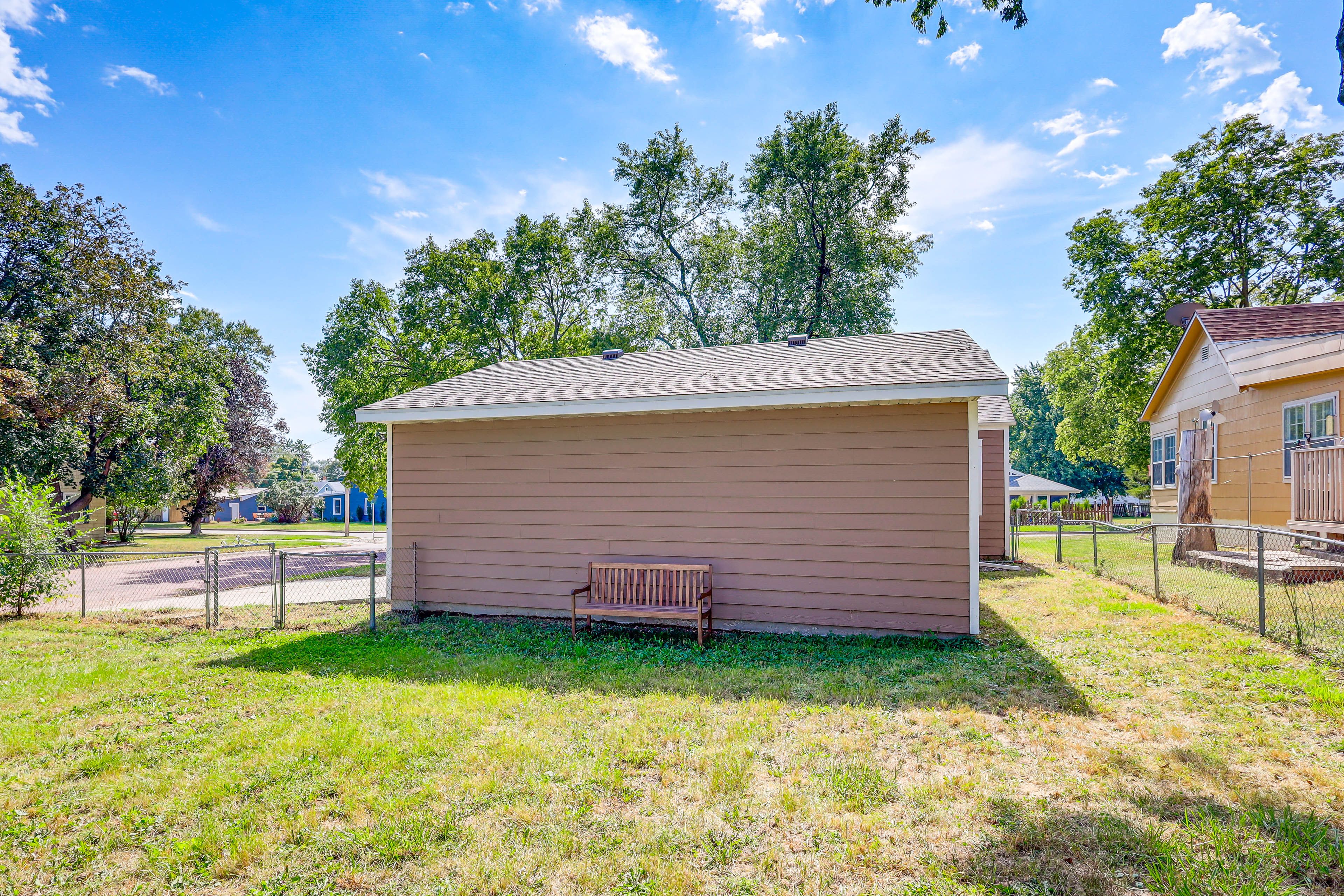 Fenced Yard