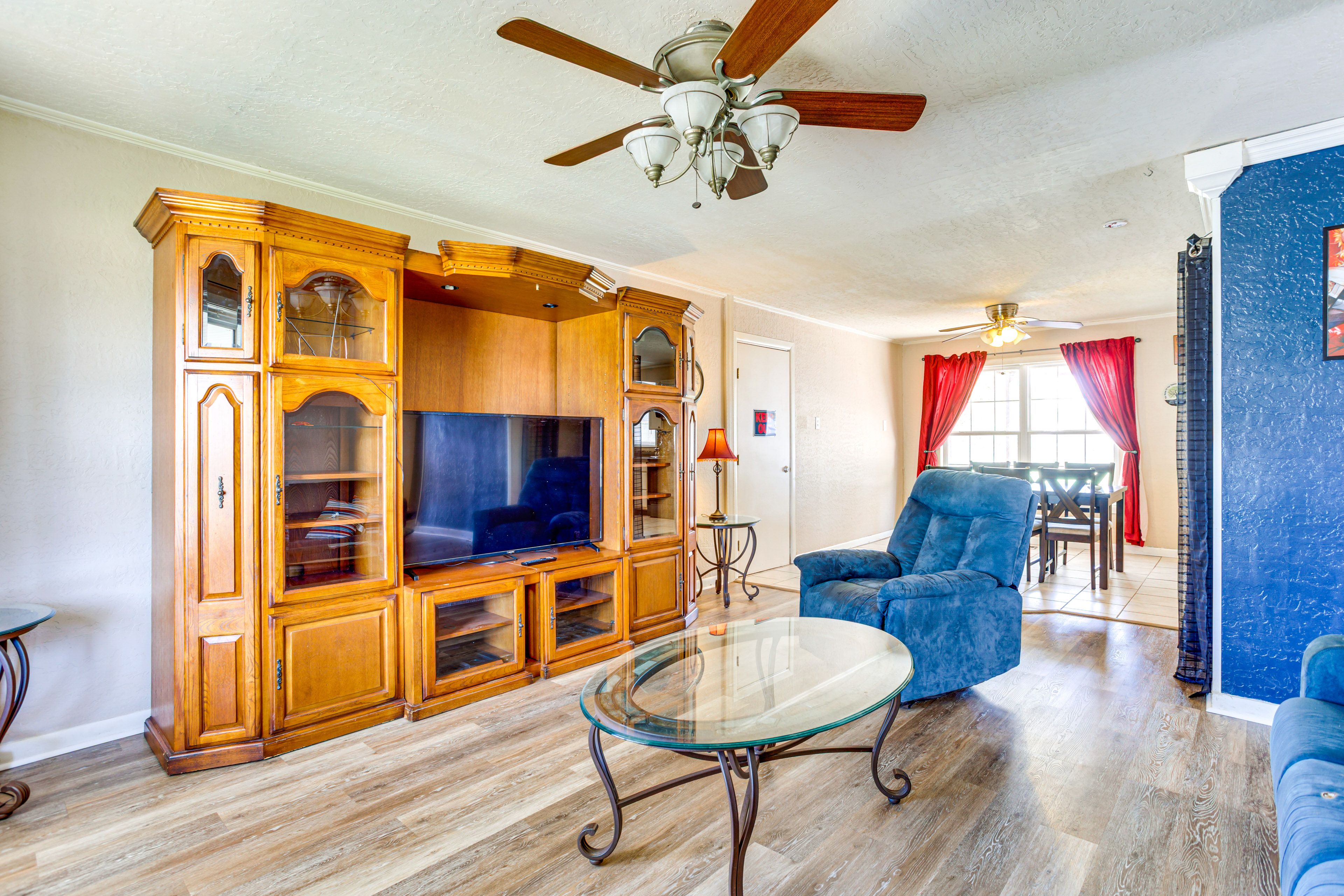 Lawton Vacation Rental | 3BR | 1BA | 1,300 Sq Ft | 2 Steps to Enter