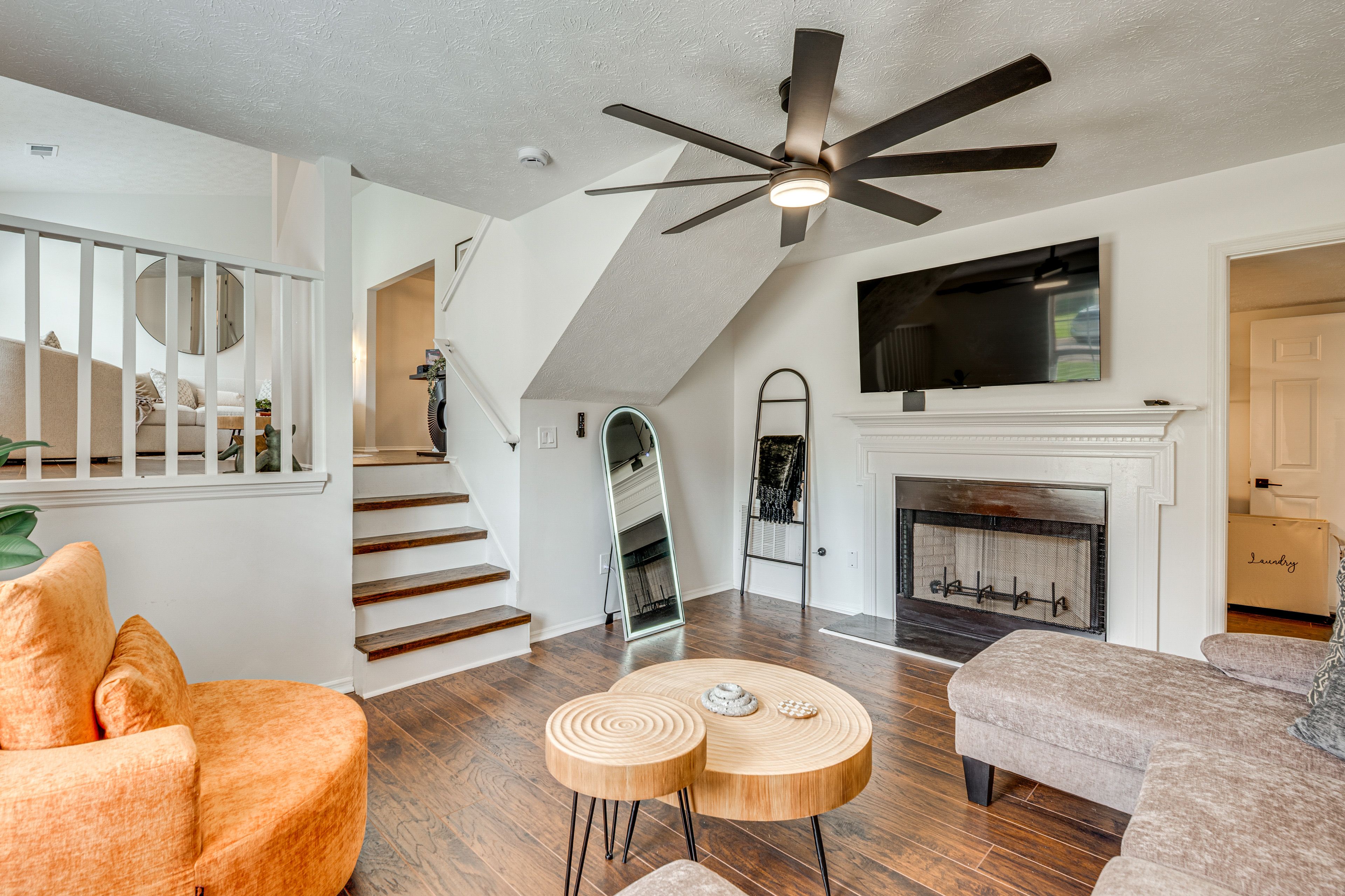 Atlanta Vacation Rental | 3BR | 2BA | 1,368 Sq Ft | Exterior Staircase to Enter