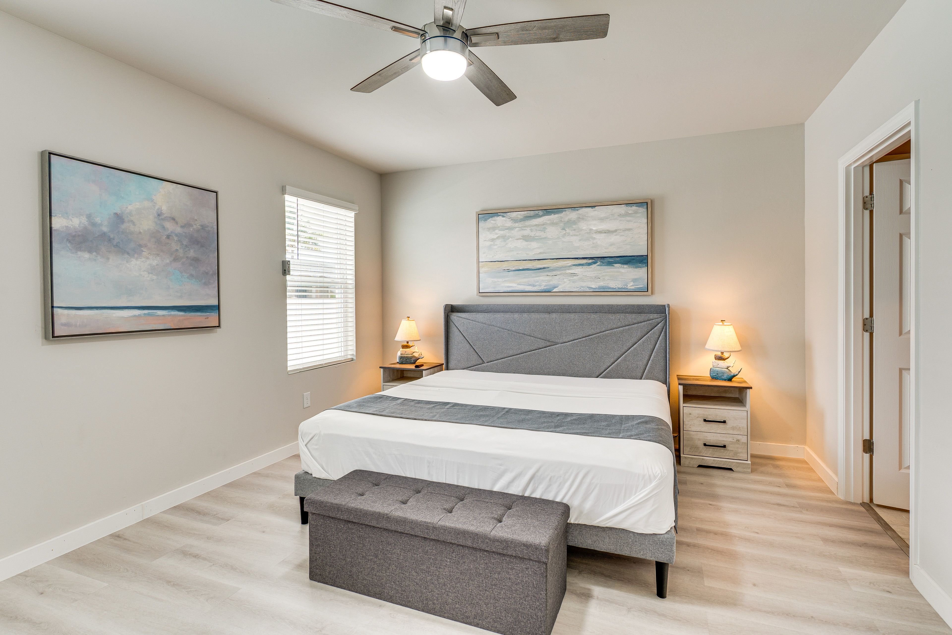 Bedroom 1 | King Bed | Linens Provided