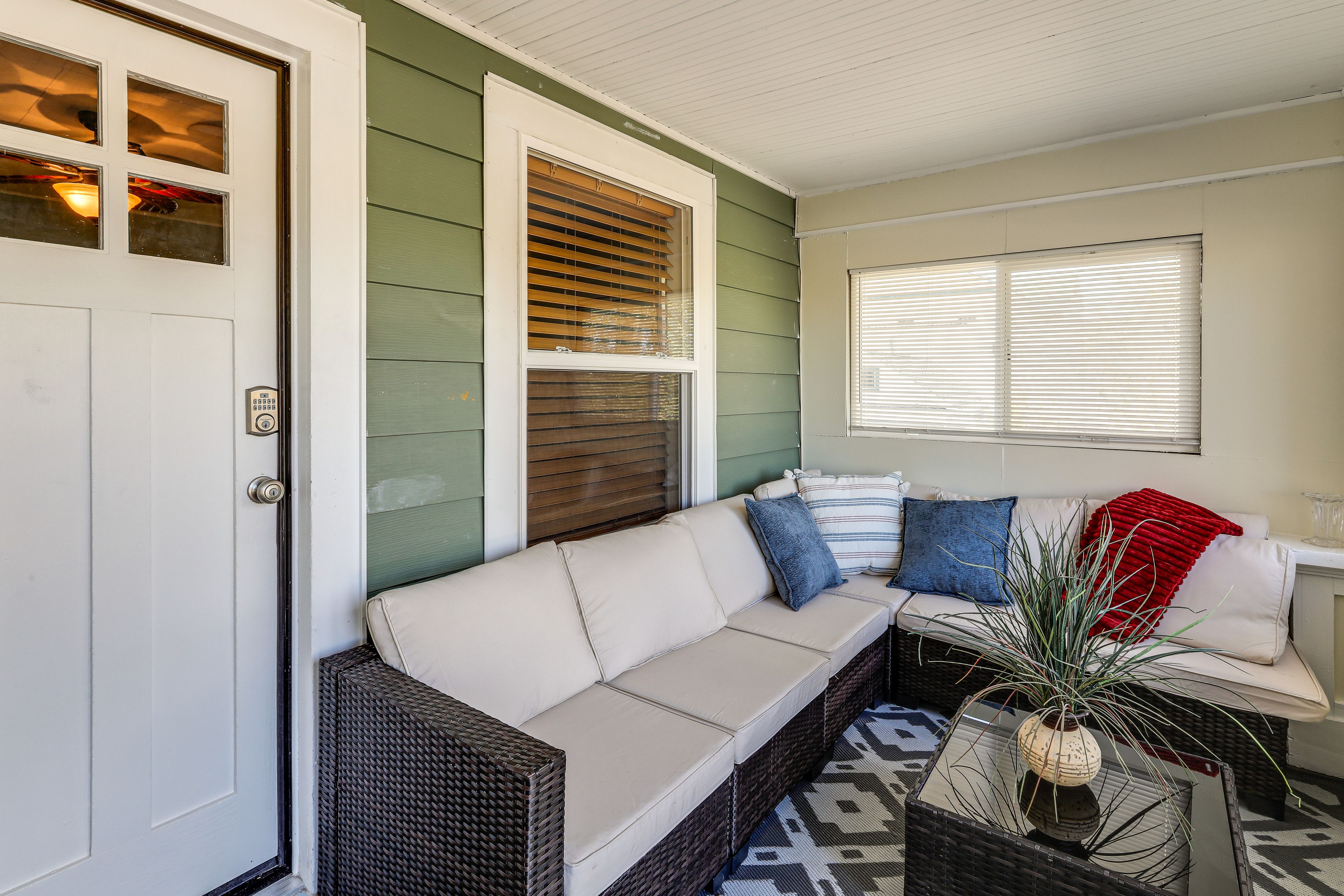 Enclosed Mudroom