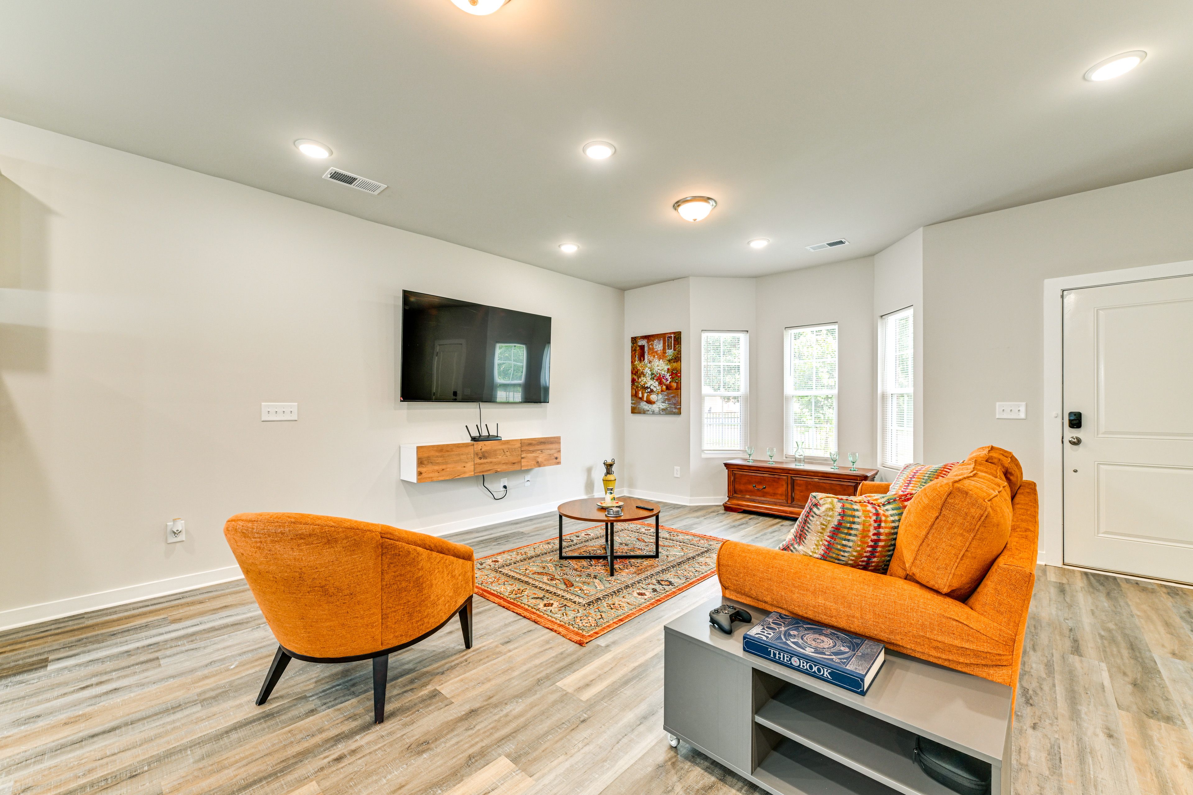 Charlotte Vacation Rental | 3BR | 2.5BA | 1,379 Sq Ft | Stairs Required