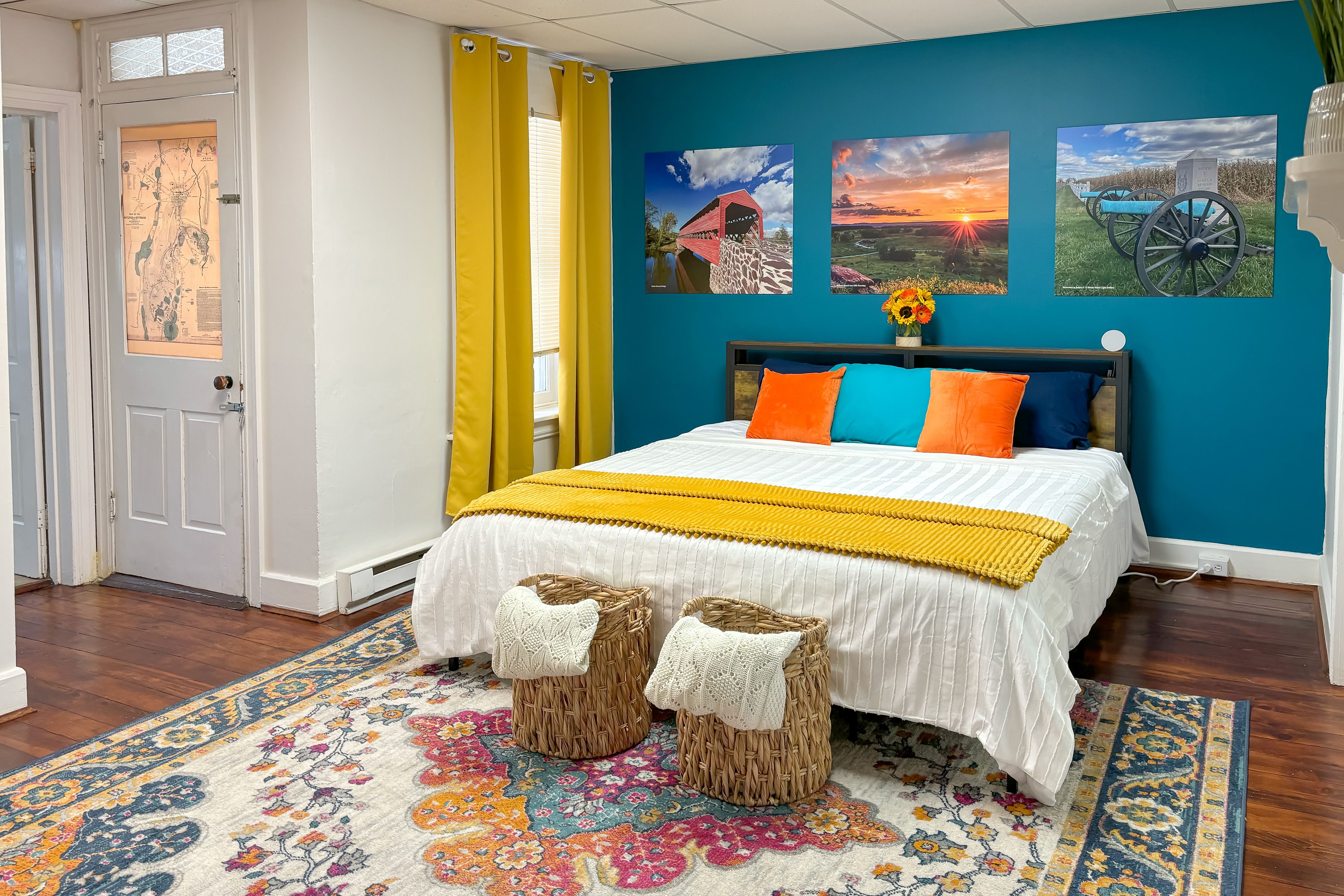 Gettysburg Vacation Rental | 1BR | 1BA | 1,000 Sq Ft | 1 Step to Enter