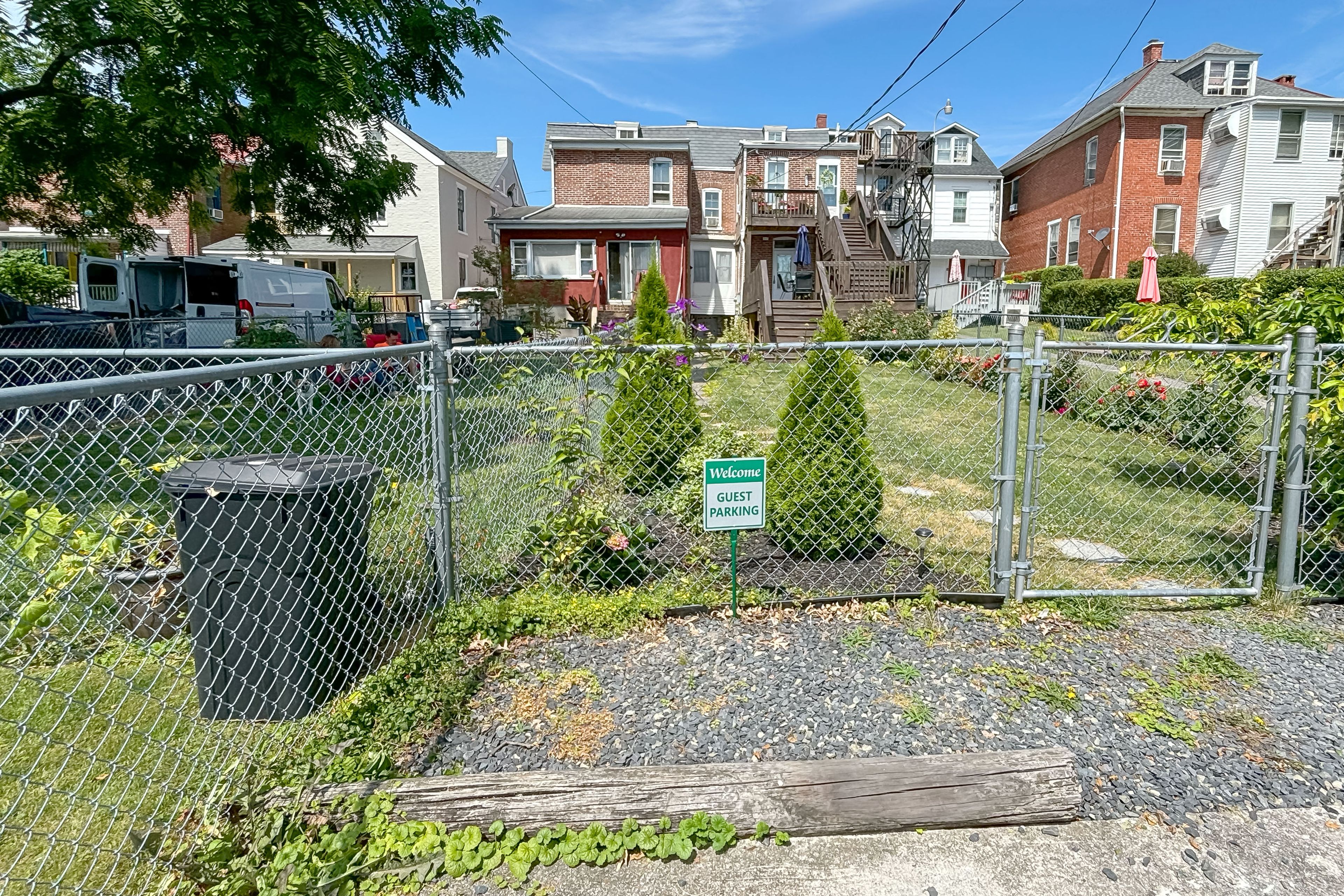 Shared Fenced-In Yard
