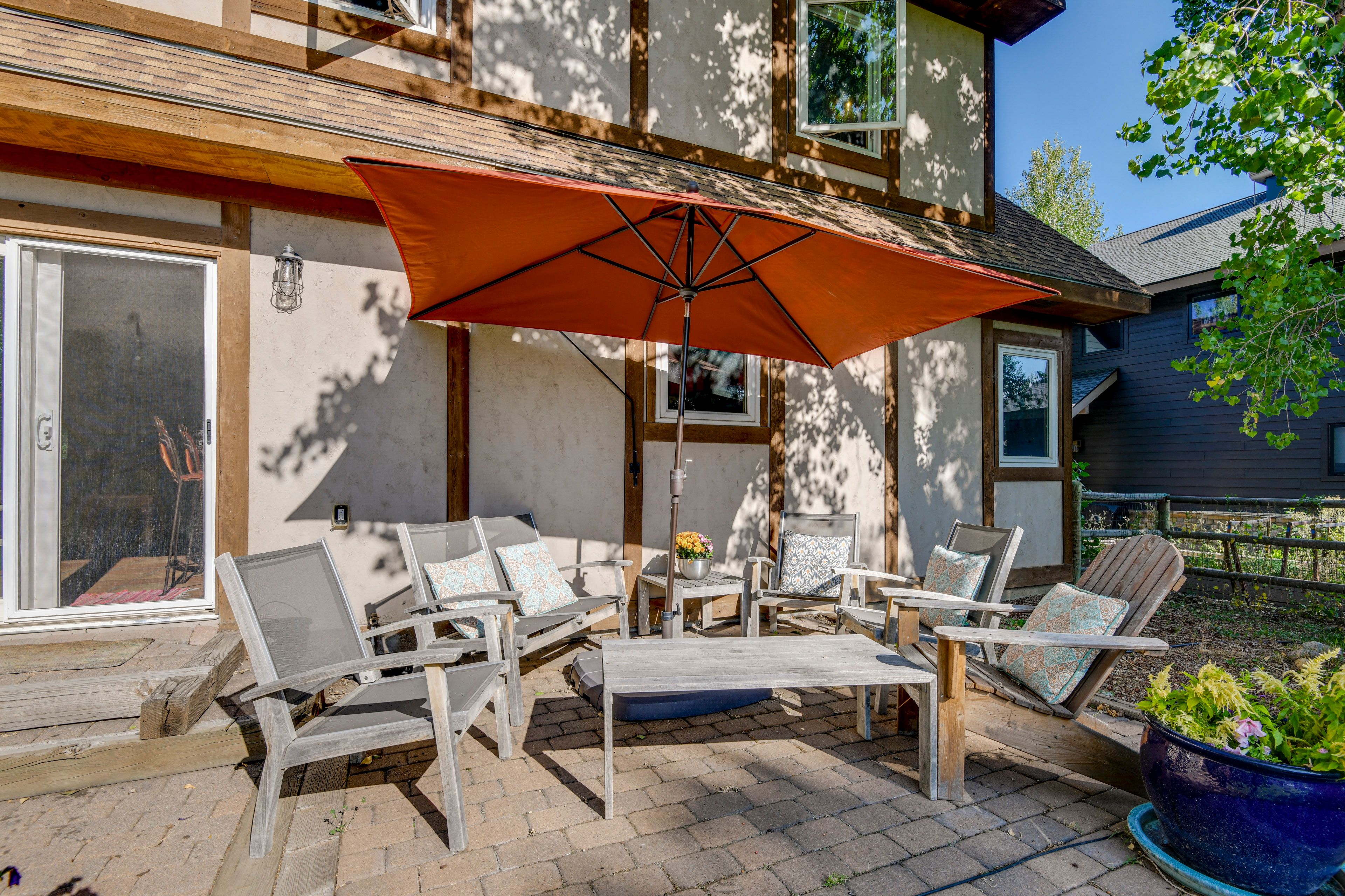 Furnished Patio | Fenced Backyard | 4 Bicycles Provided