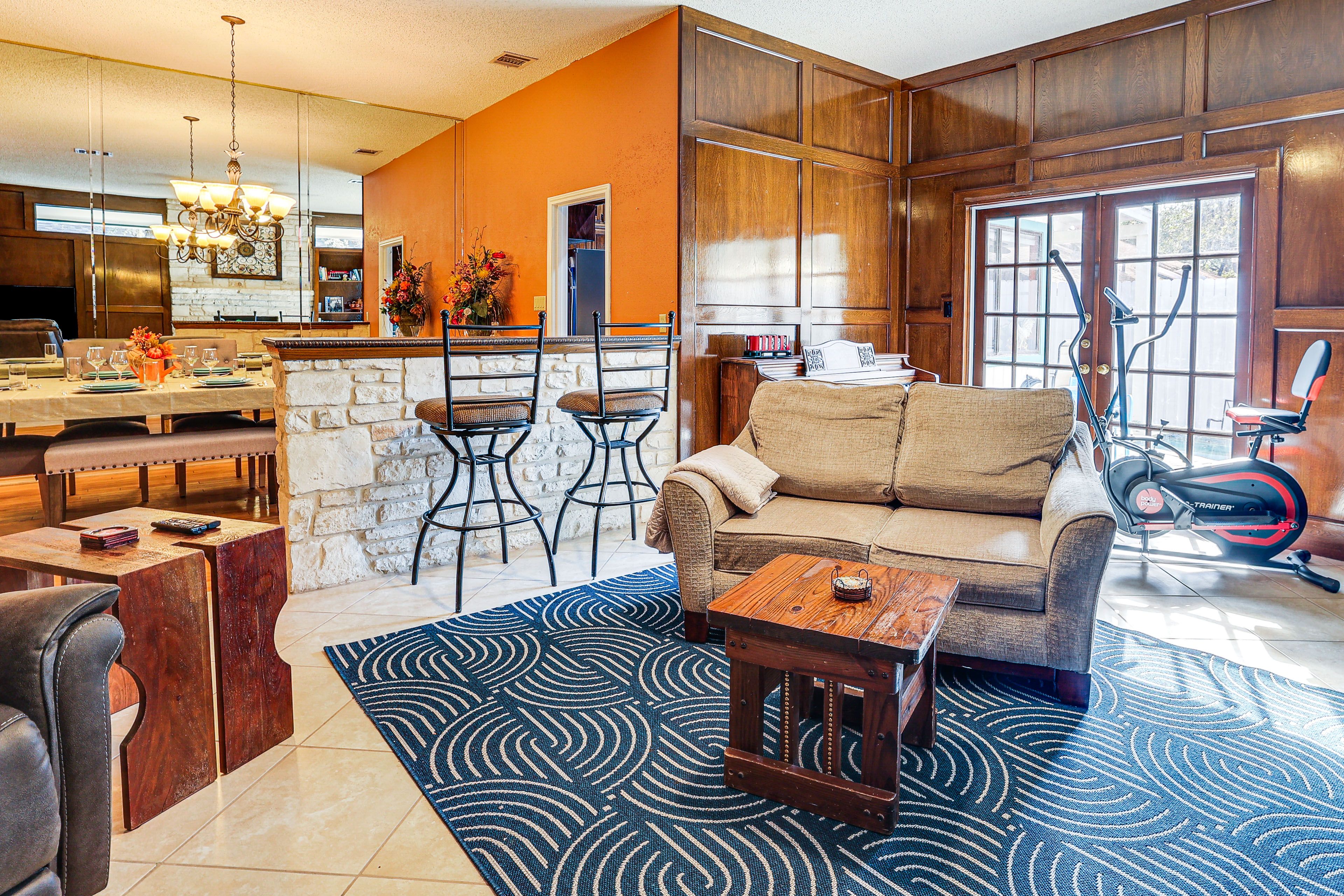 Property Interior | Single-Story Home | Central A/C & Heating
