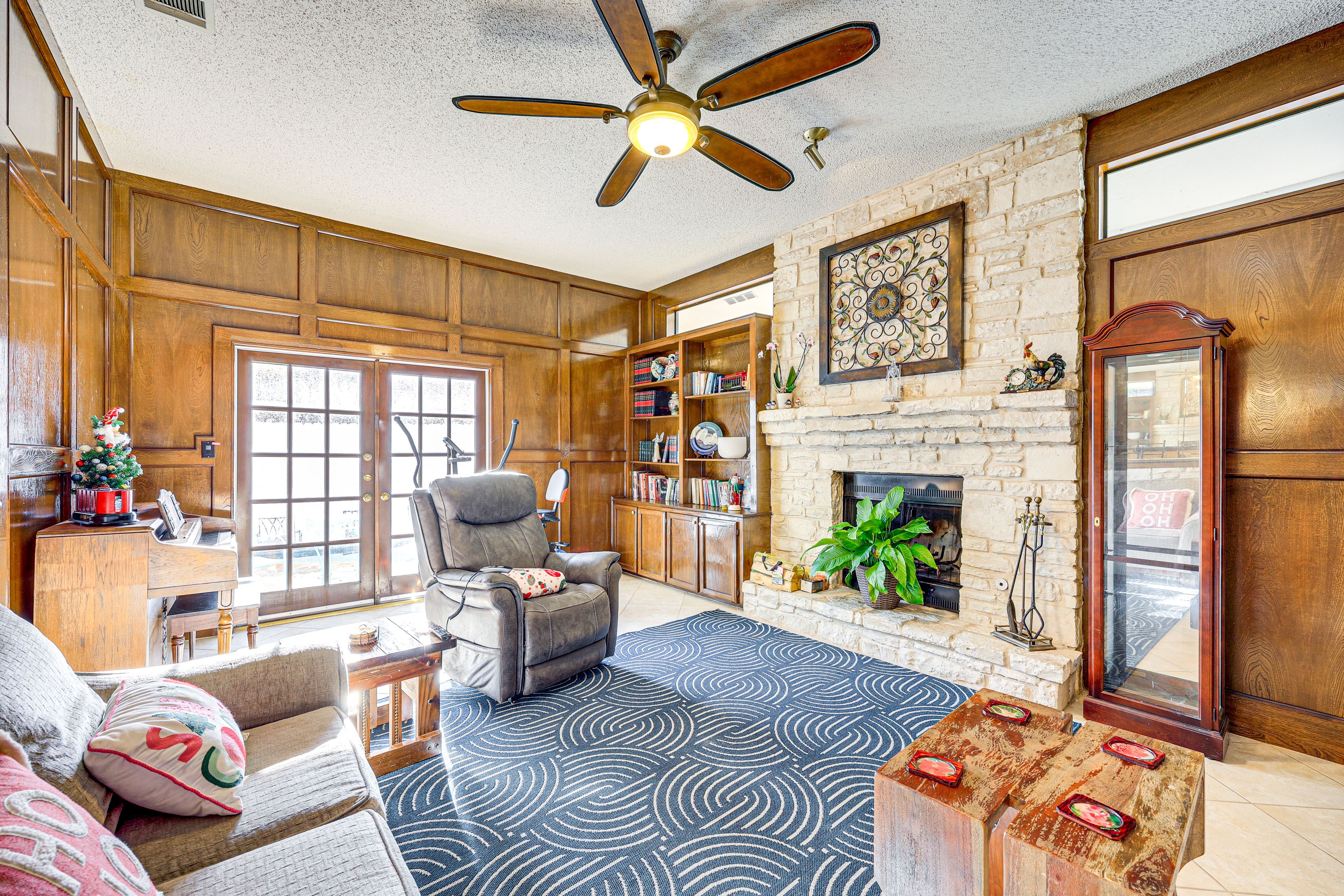 Property Interior | Single-Story Home | Central A/C & Heating