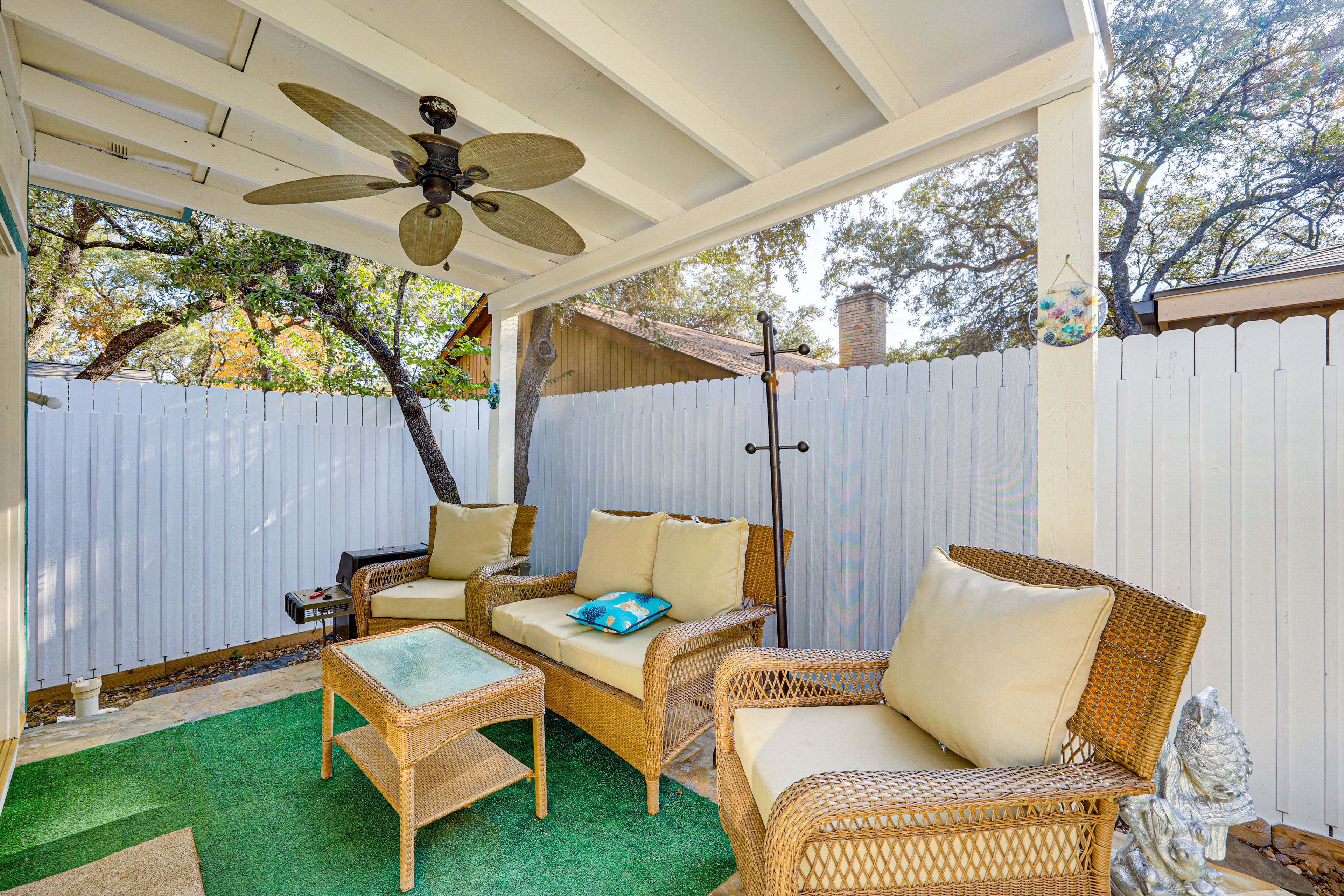 Covered Patio | Gas Grill | Private Yard | Pool & Hot Tub | Dining Table