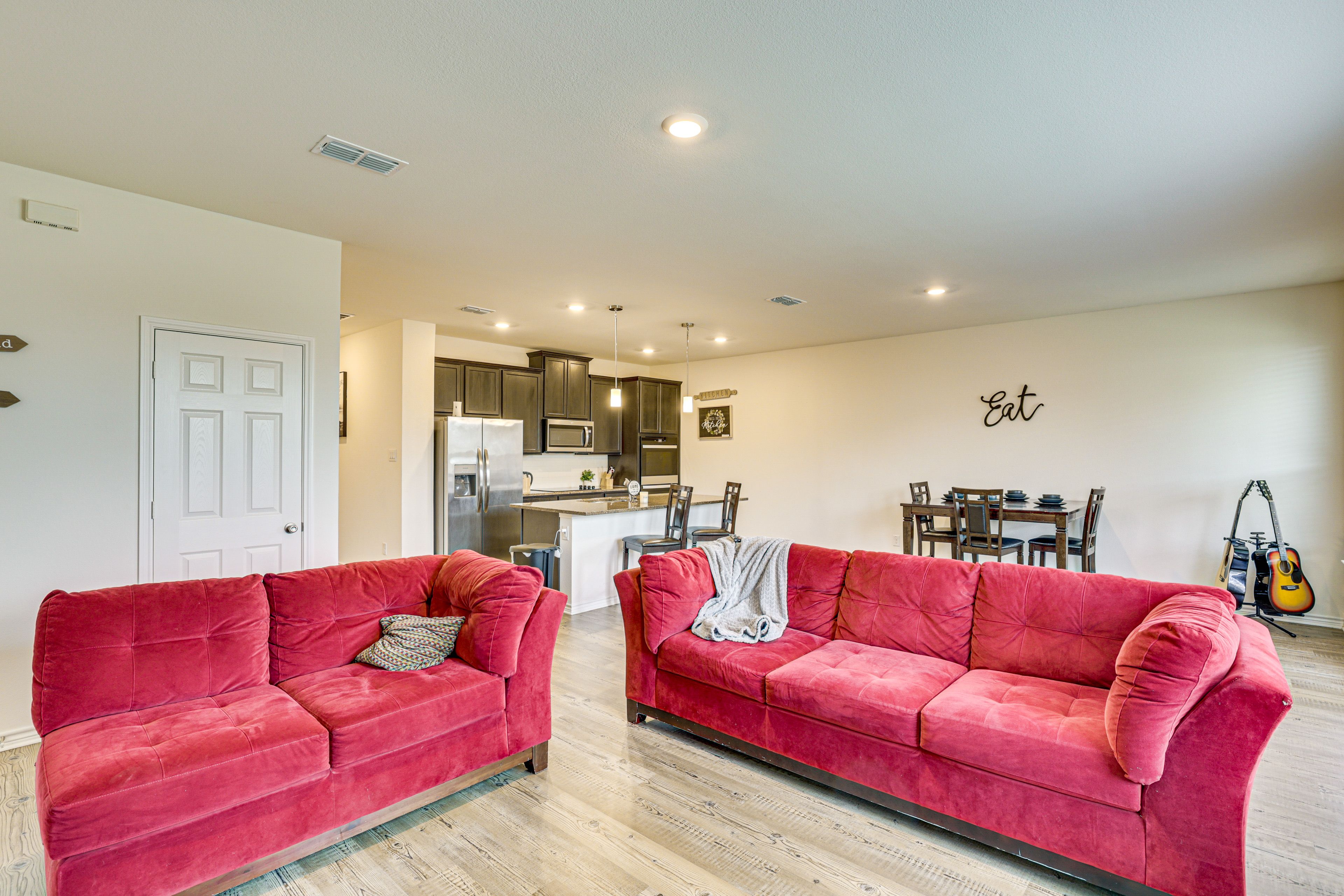 Property Interior | Single-Story Home | Free WiFi | Central A/C & Heating