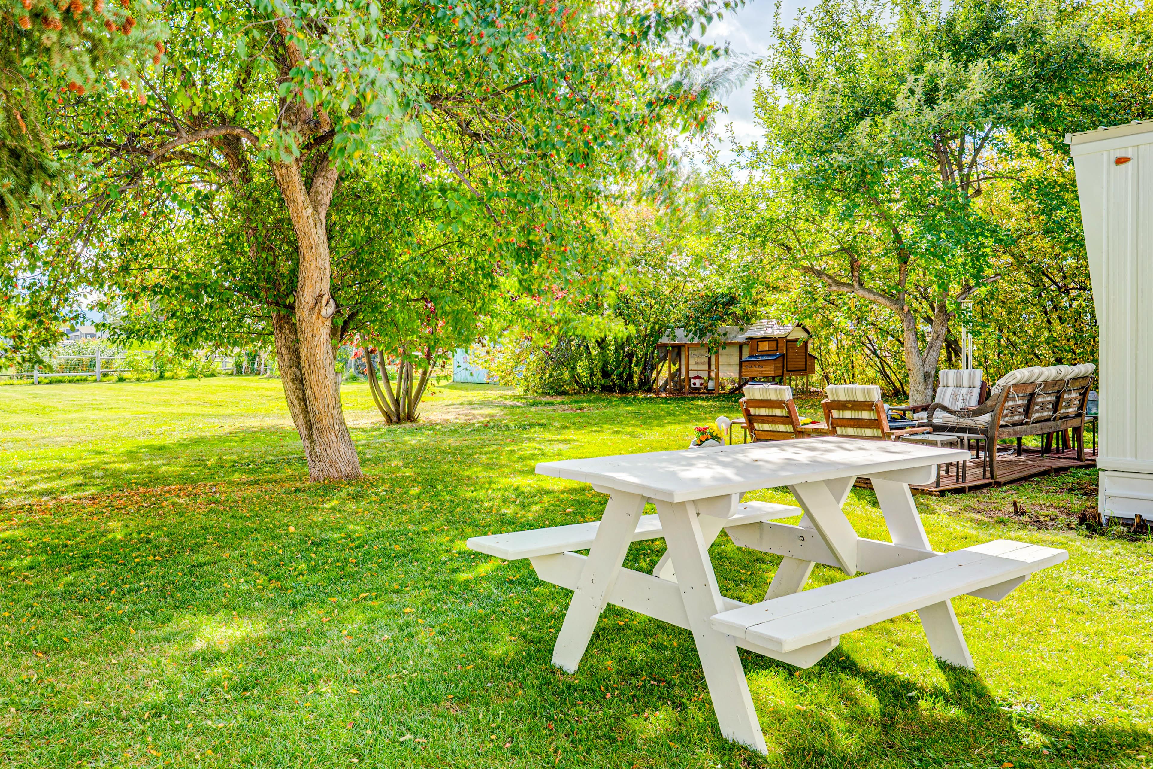 Outdoor Living Space | Picnic Table