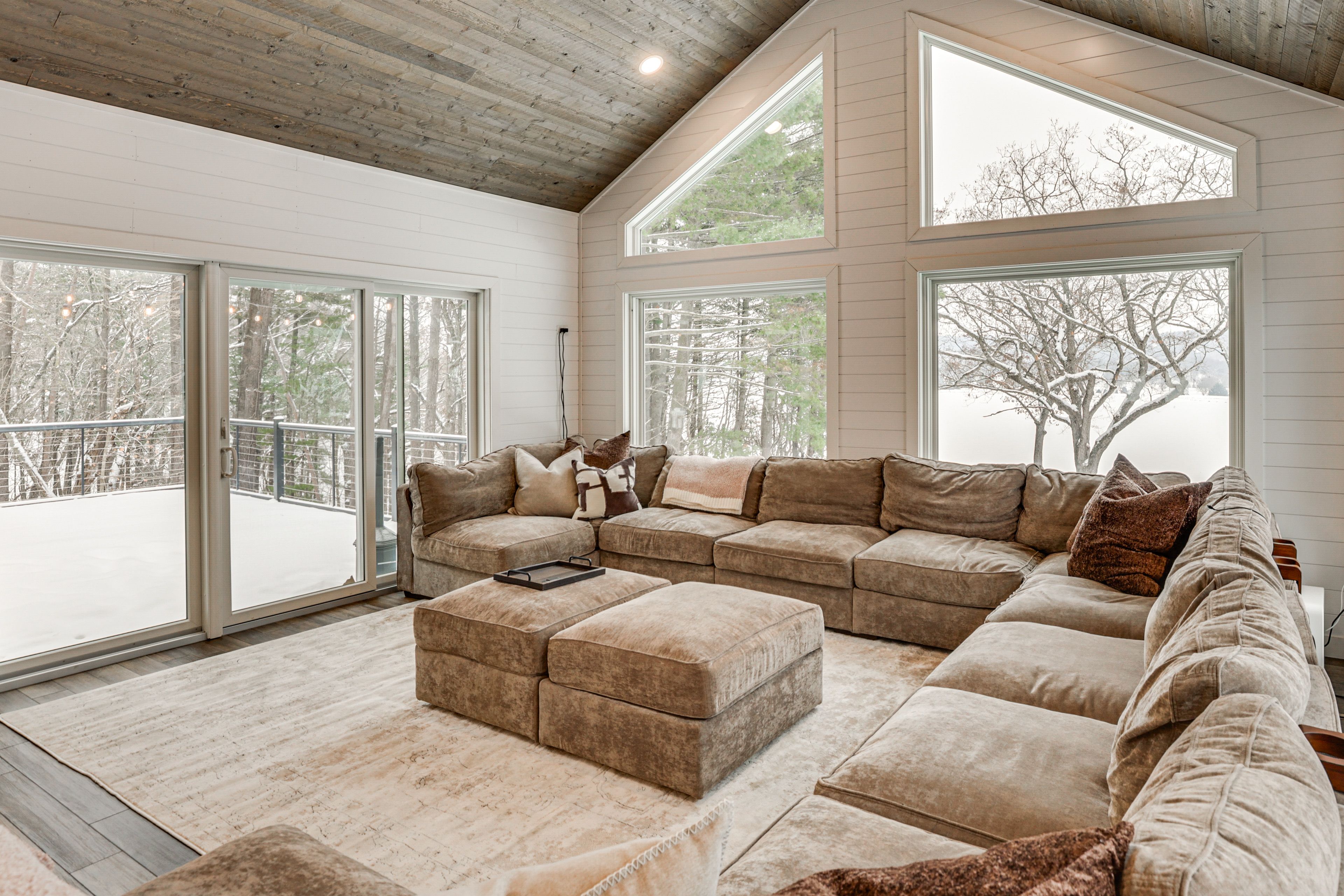 Living Room | Main Level | Lake Views