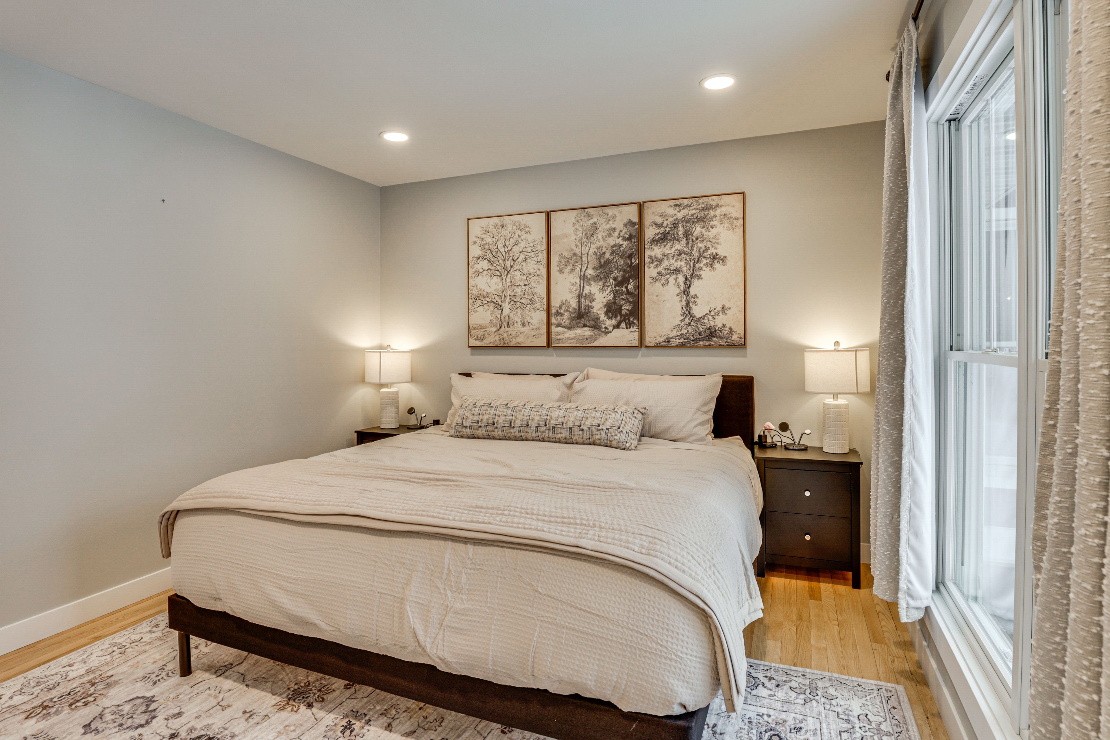 Bedroom 1 | Main Level | King Bed | Linens Provided