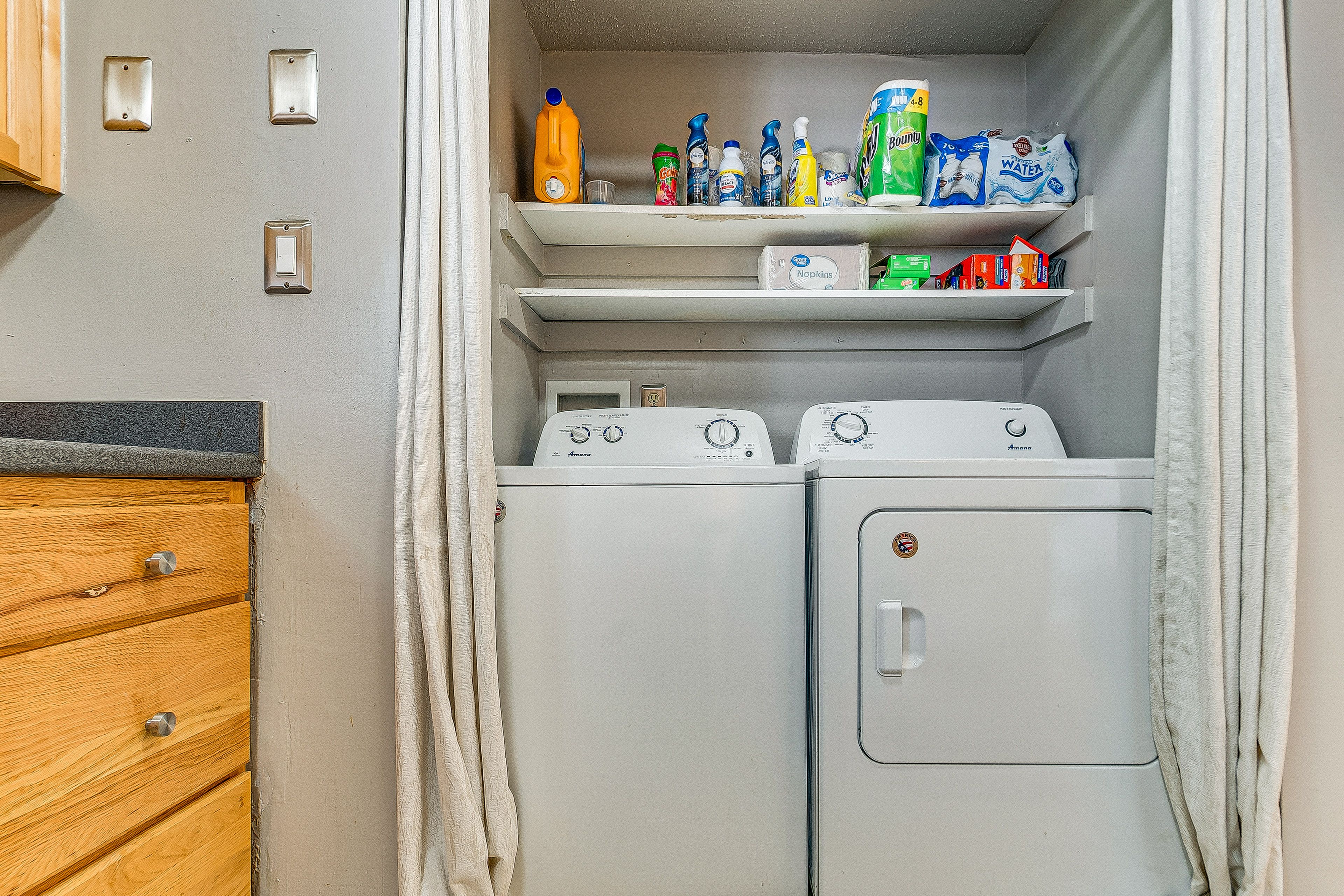 In-Unit Laundry | Detergent | Iron & Board