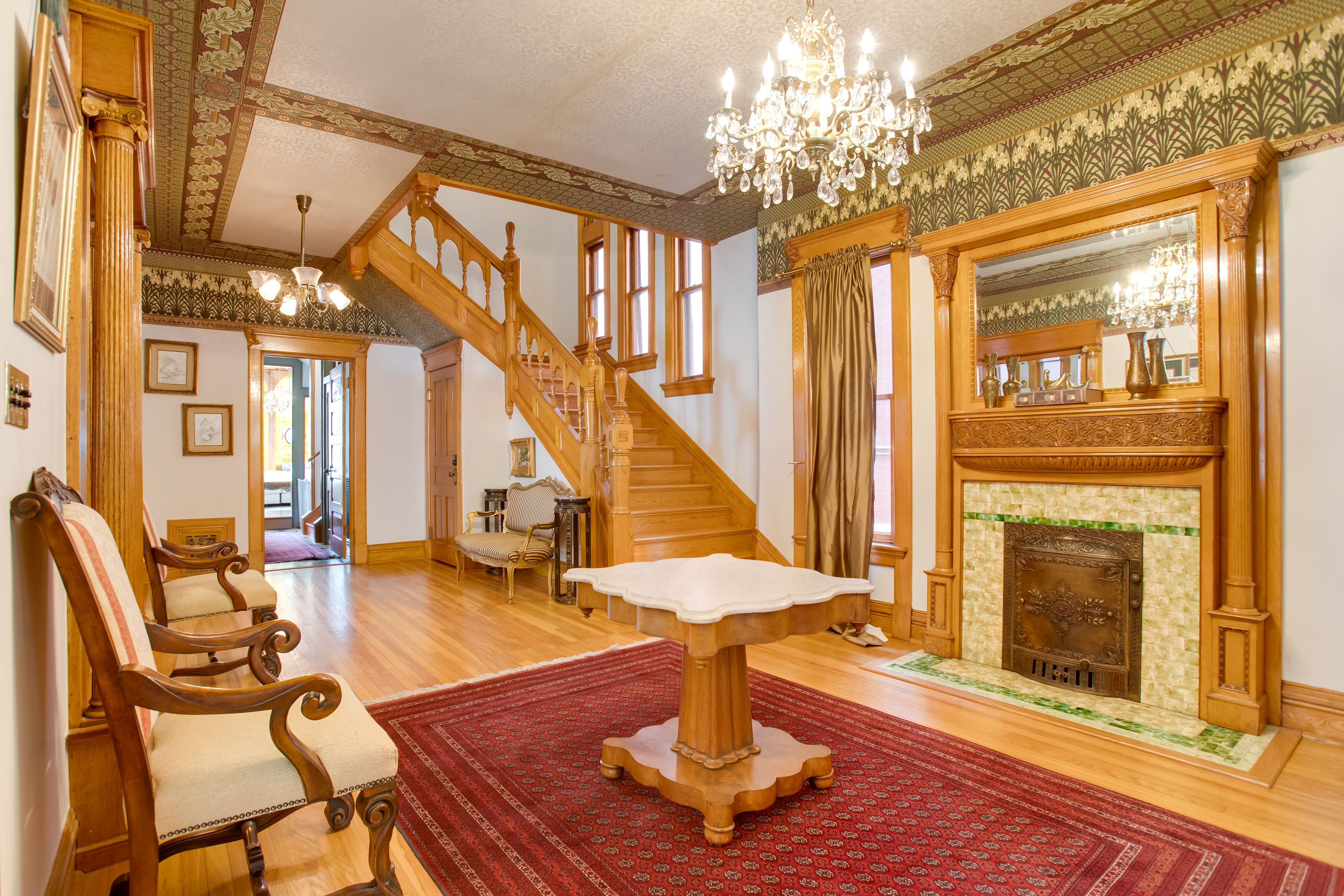 Entryway | 1st Floor | Window/Wall Heating & A/C Units | Free WiFi