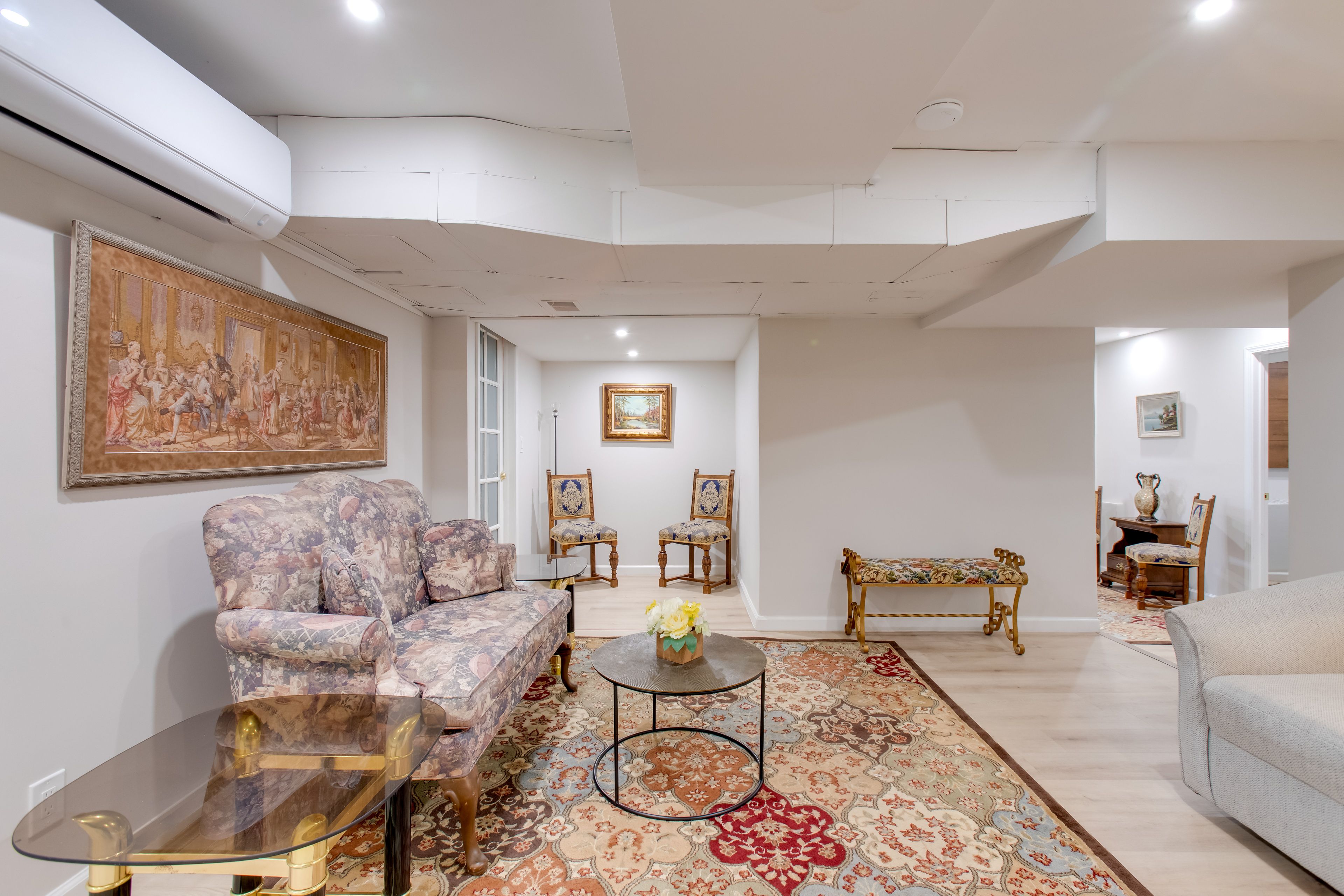 Living Room | Mini-Split Heating & A/C | Free WiFi