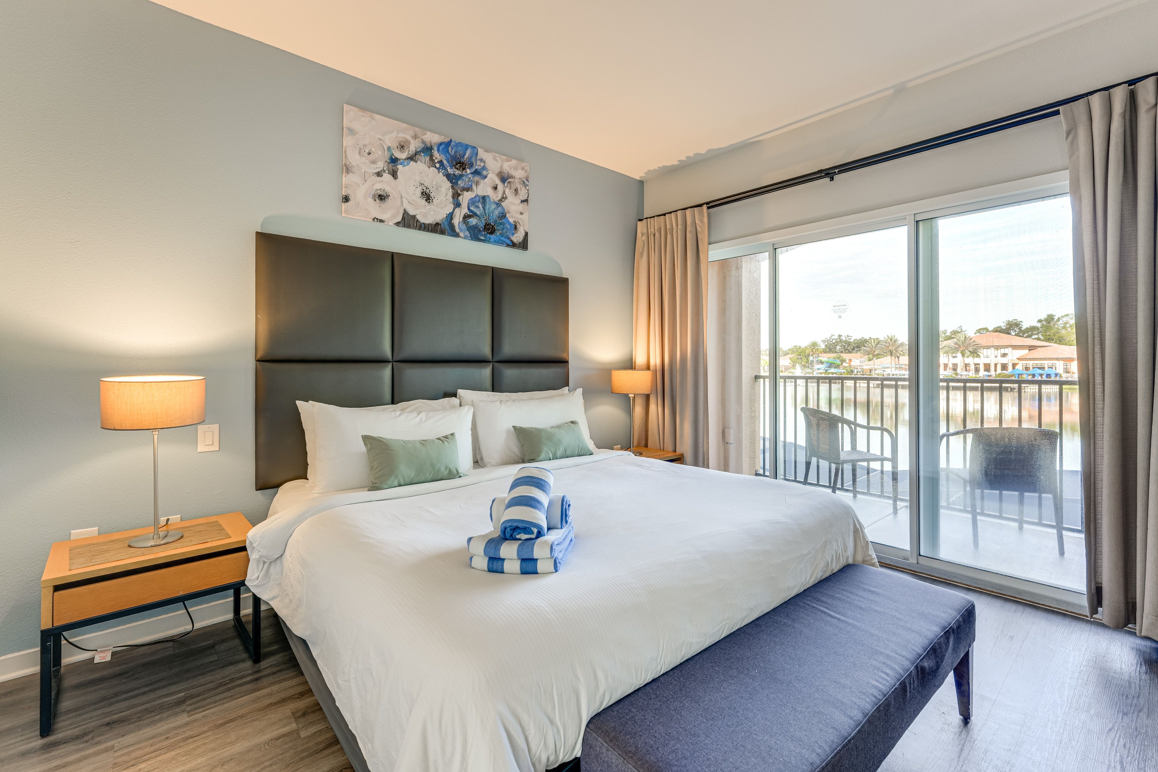 Bedroom 1 | 2nd Floor | King Bed | En-Suite Bathroom | Balcony Access