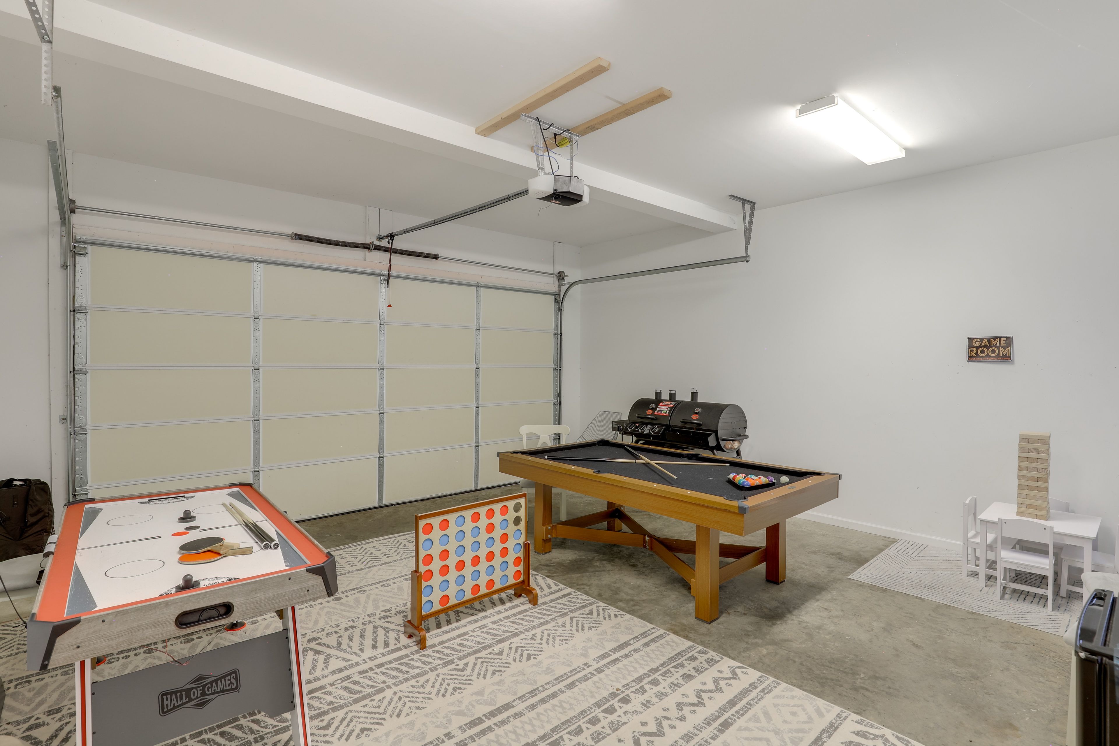 Game Room (Garage) | Pool Table | Air Hockey Table | 1st Floor