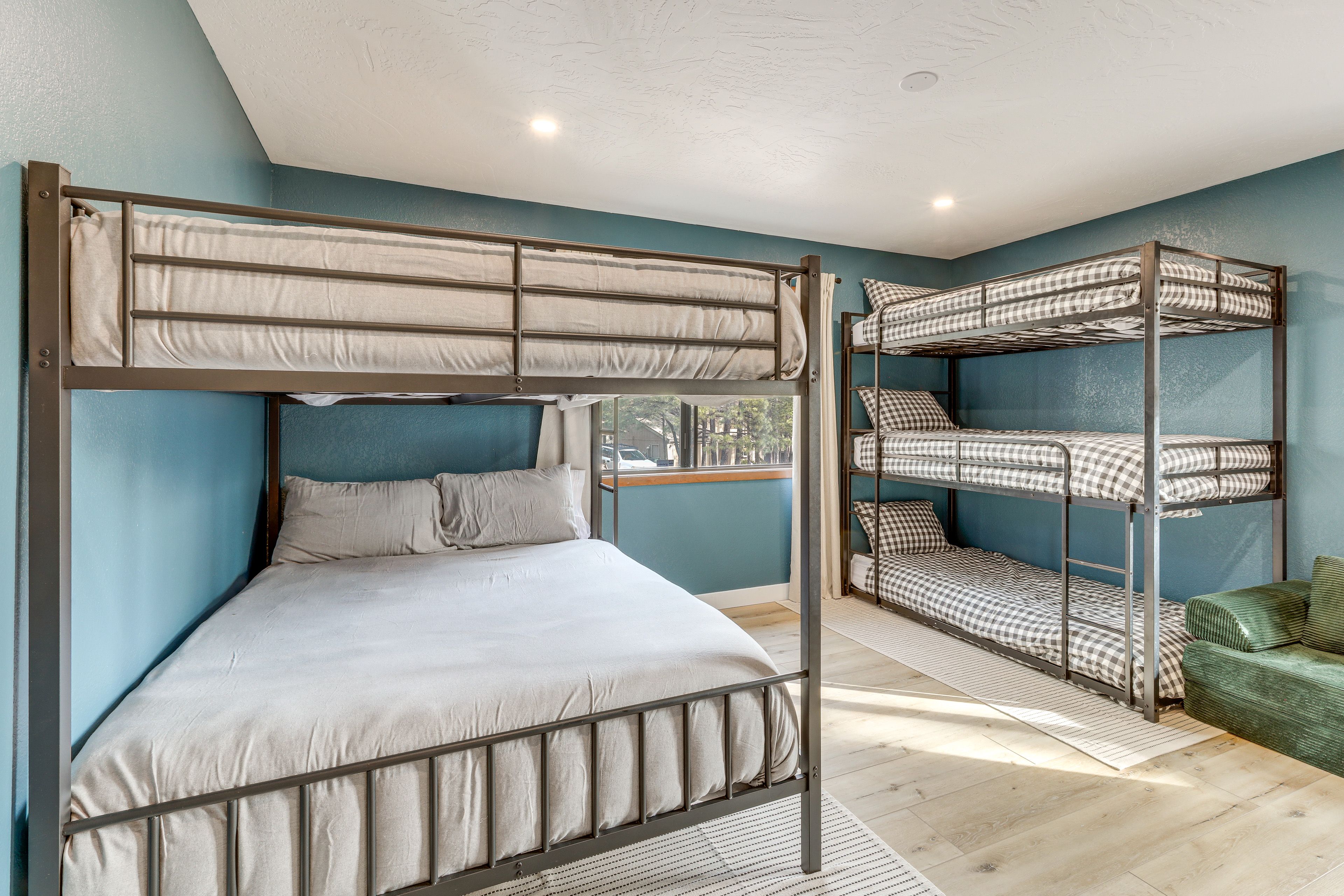 Bedroom 3 | Queen Bunk Bed | Triple Twin Bunk Bed | 2nd Floor