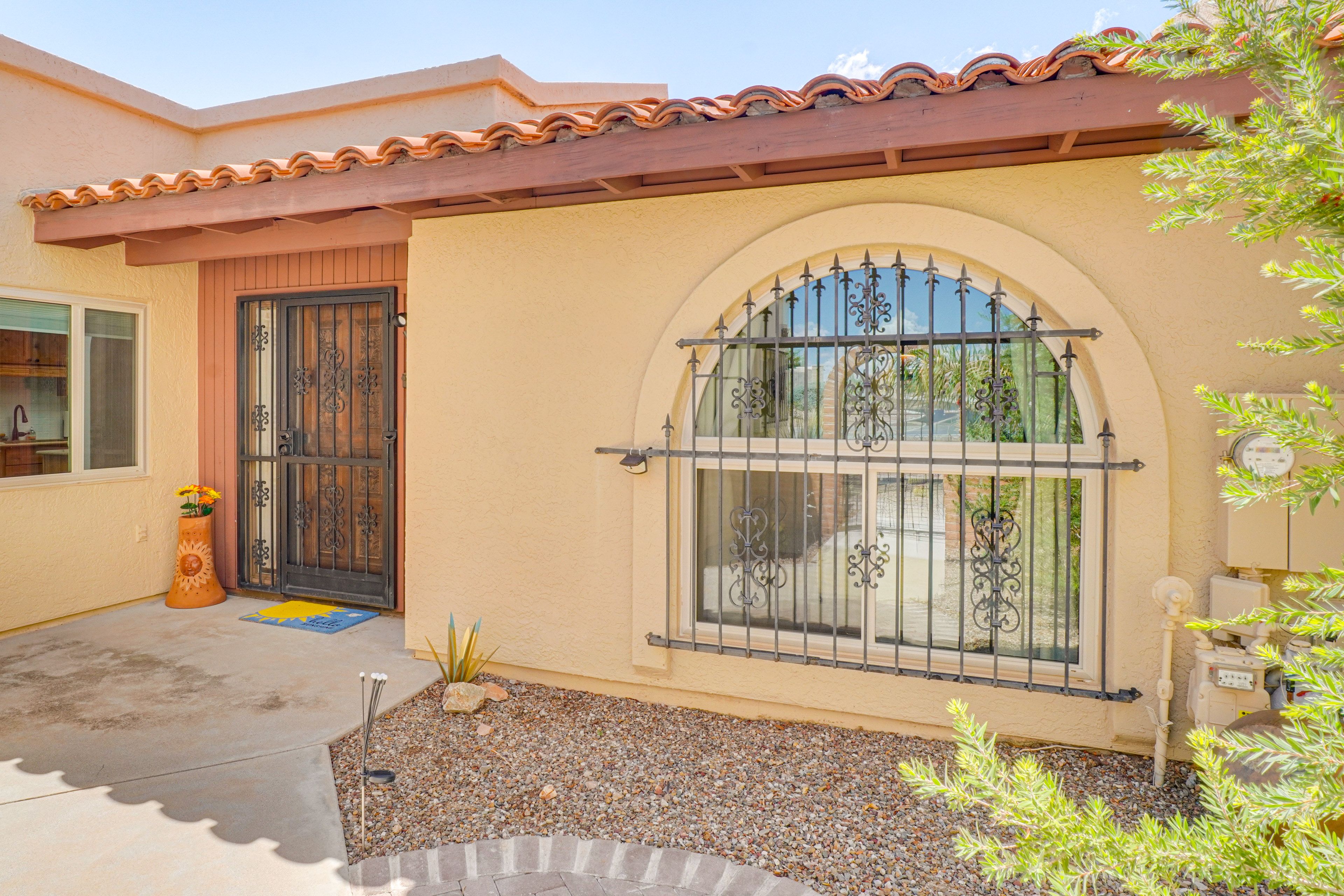 Townhouse Exterior | Single-Story Unit