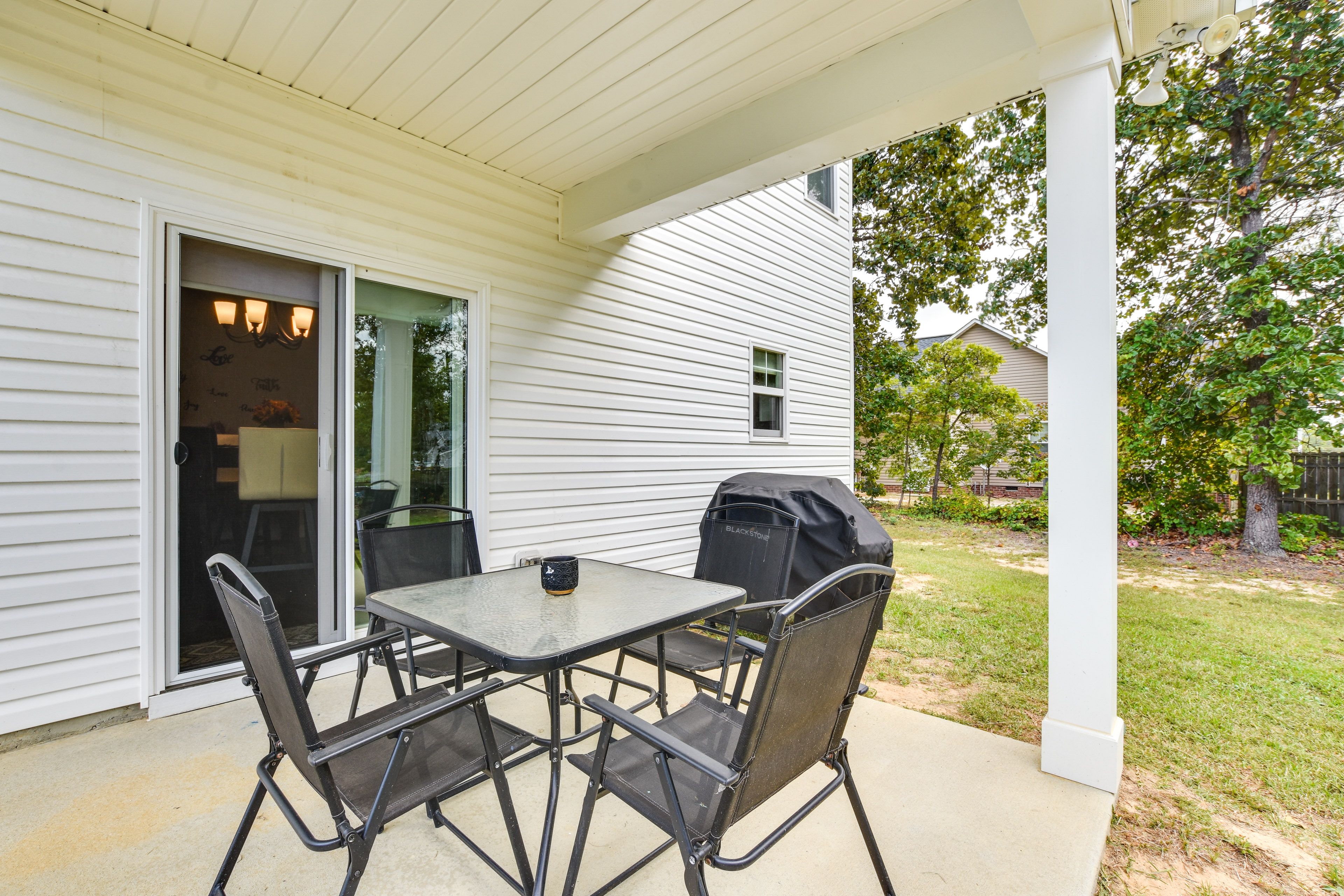 Private Patio | Gas Grill | 19 Mi to Downtown Fayetteville