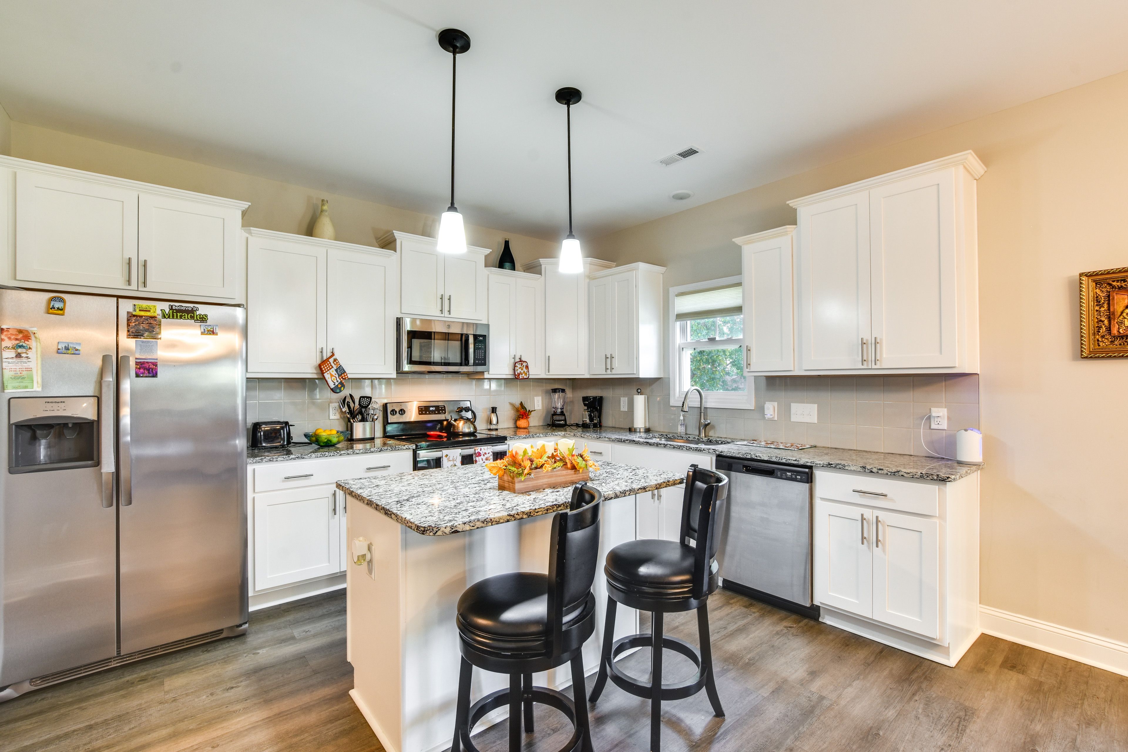 Kitchen | 1st Floor | Drip Coffee Maker | Blender | Toaster | Cooking Basics