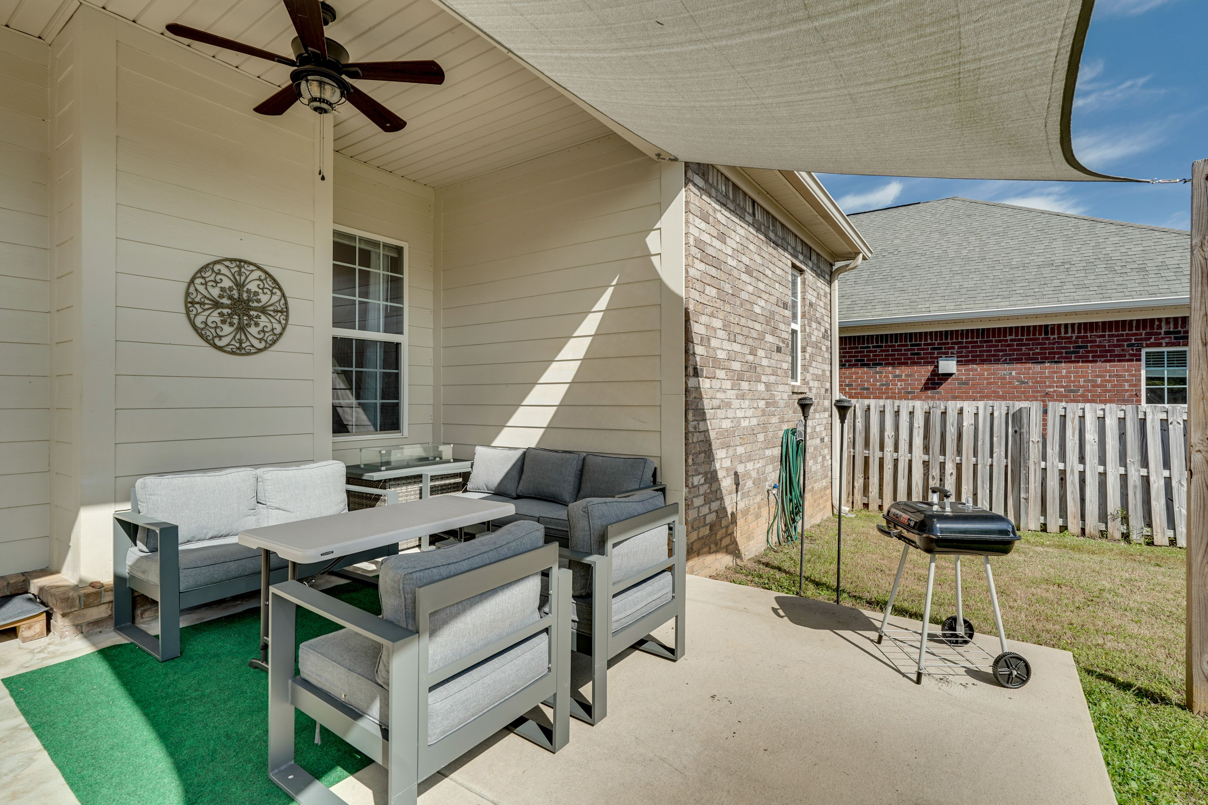 Patio | Charcoal Grill | Seating