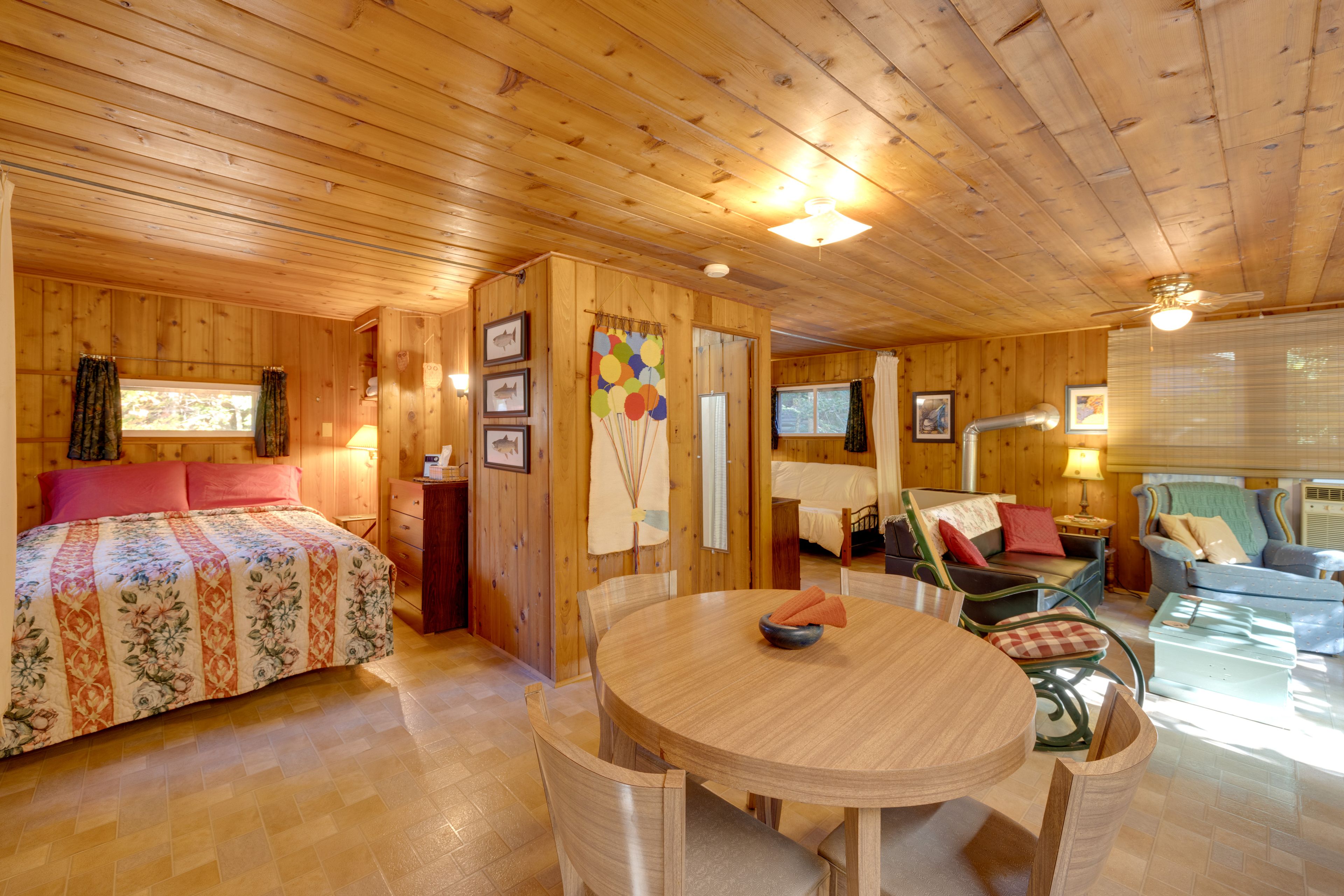 Studio | Living Space | Free WiFi | Window A/C Unit