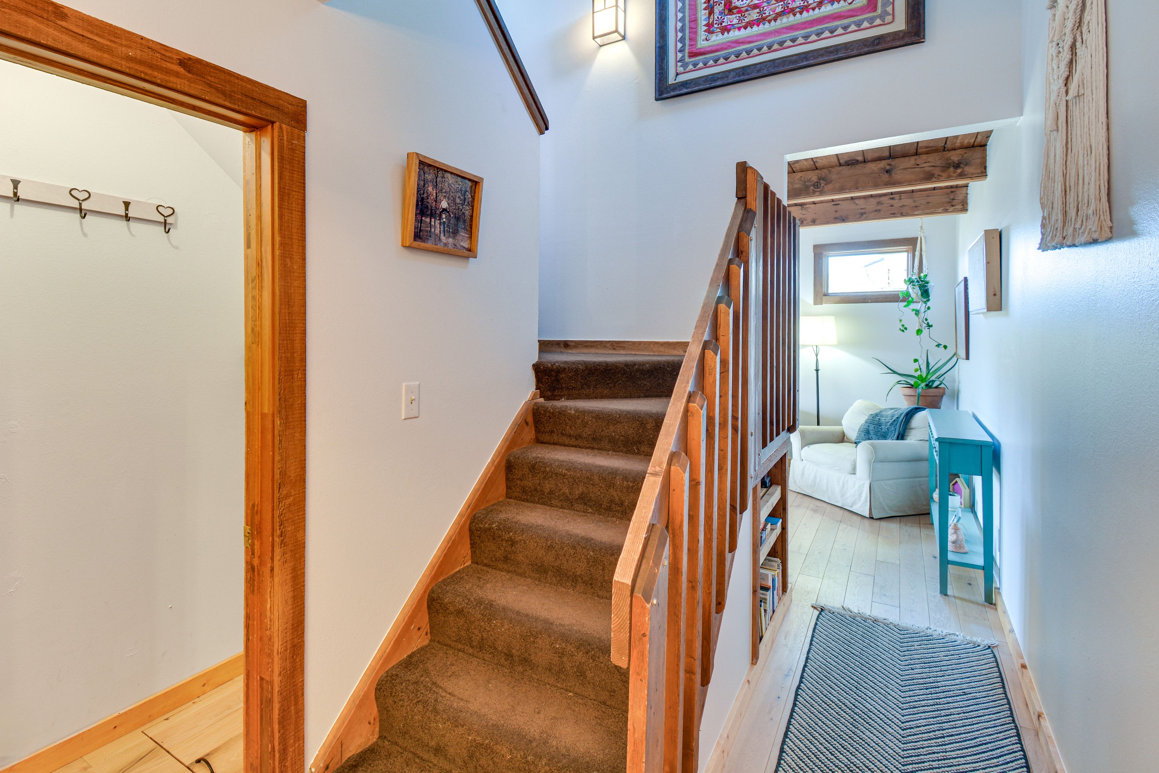 Stairs to Access 2nd Floor