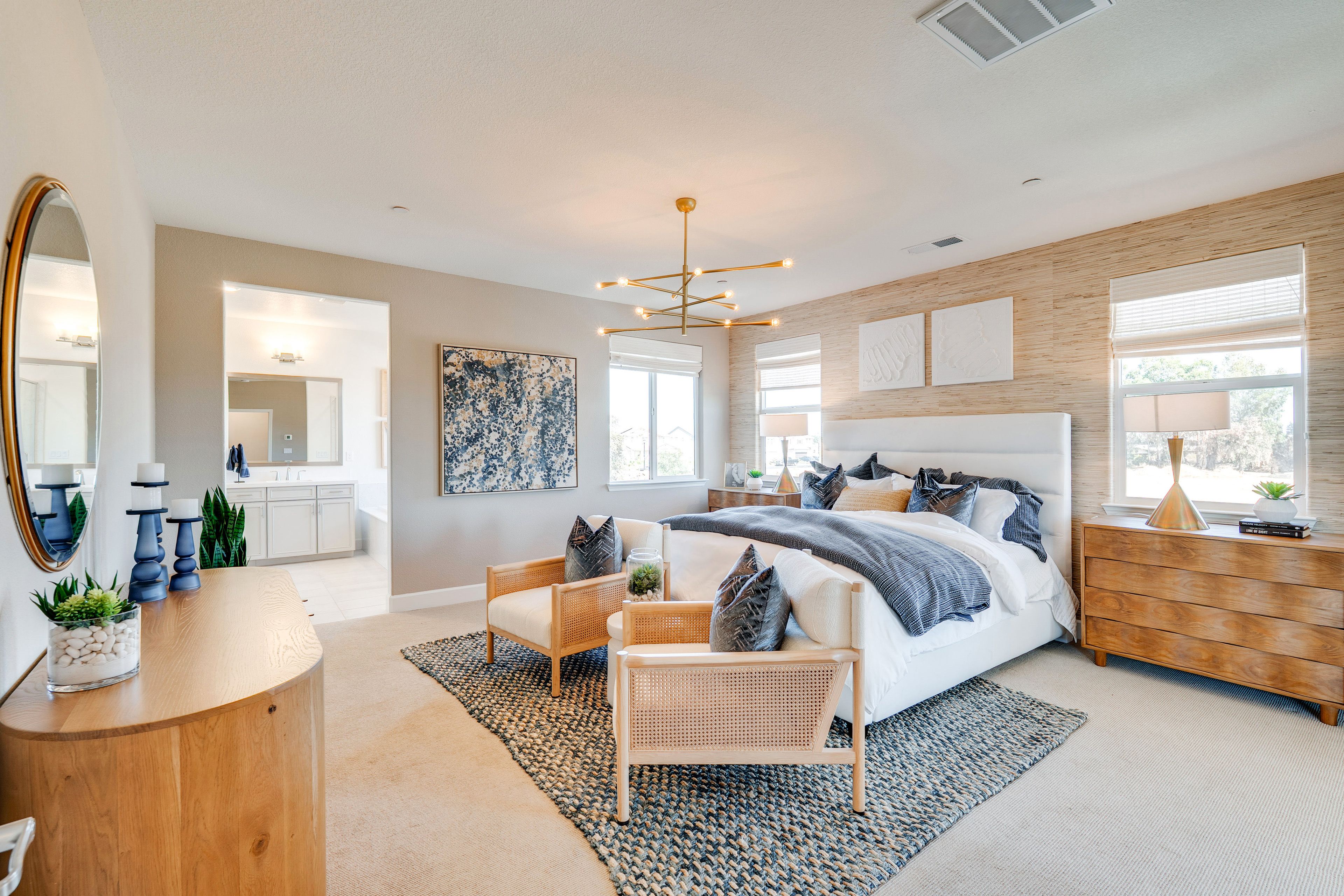 Bedroom Suite 1 | King Bed | Home Gym | 2nd Floor