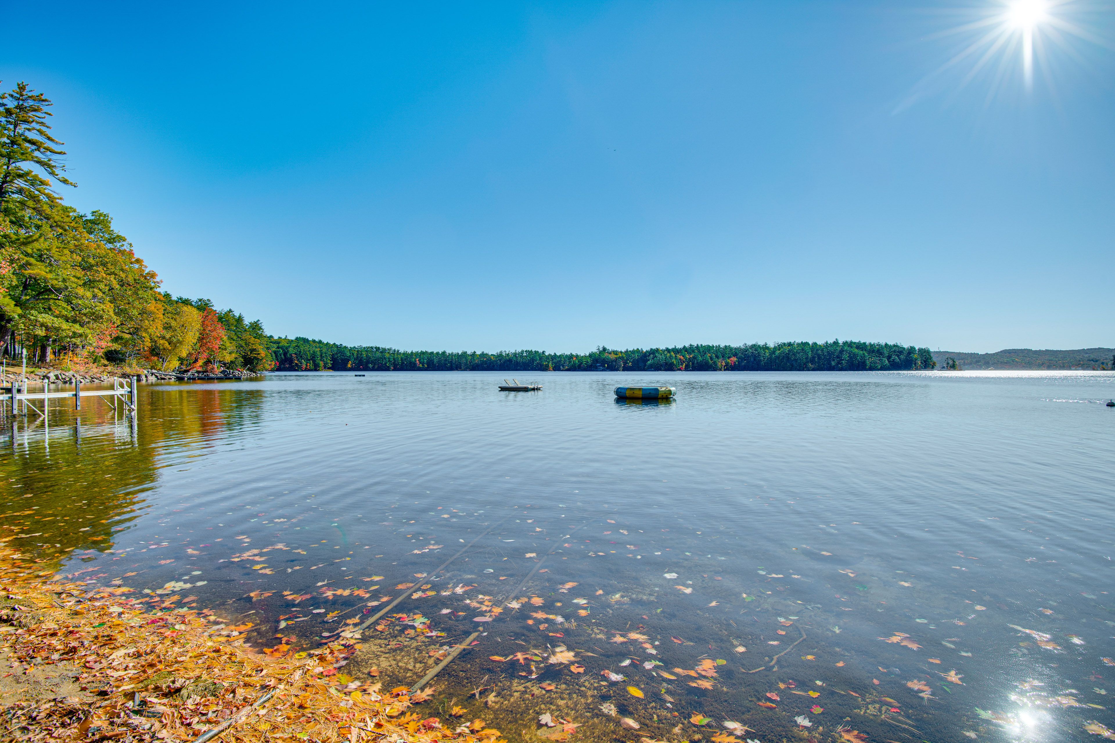 Lake Waukewan | Walking Distance From Property